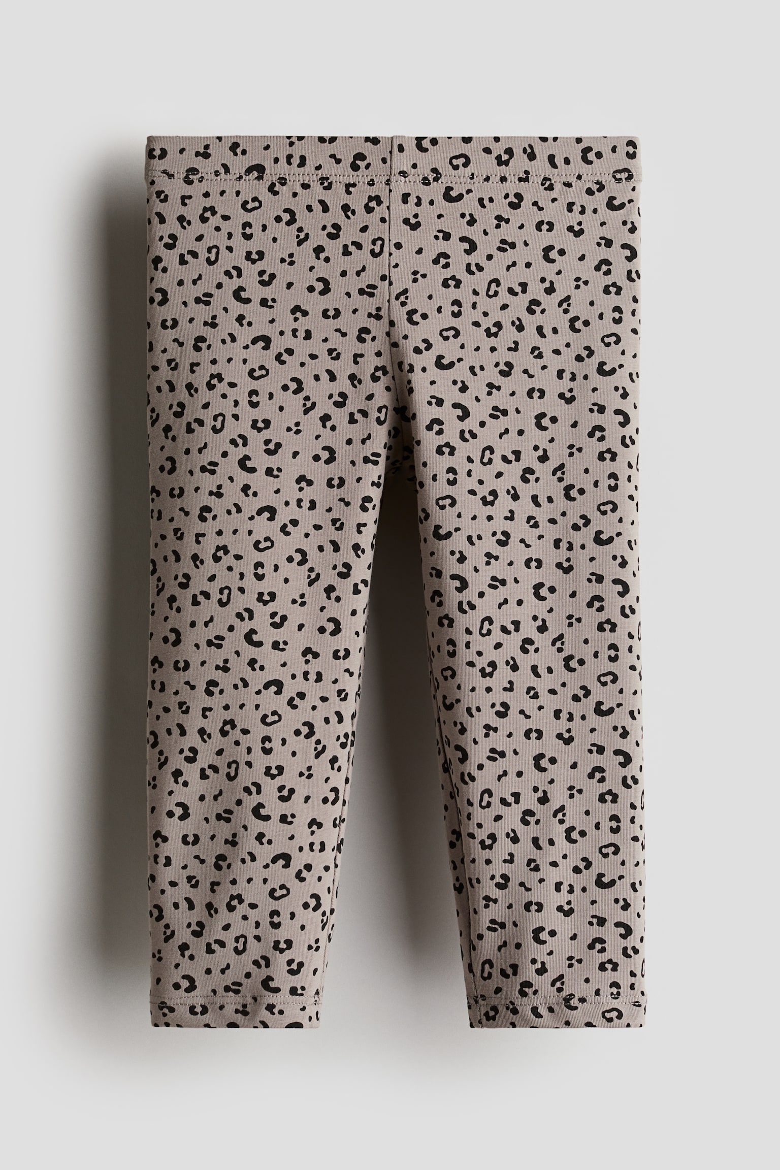 3/4-length Leggings - Greige/Leopard print/Light pink/Black/Powder pink/Purple/Black - 1