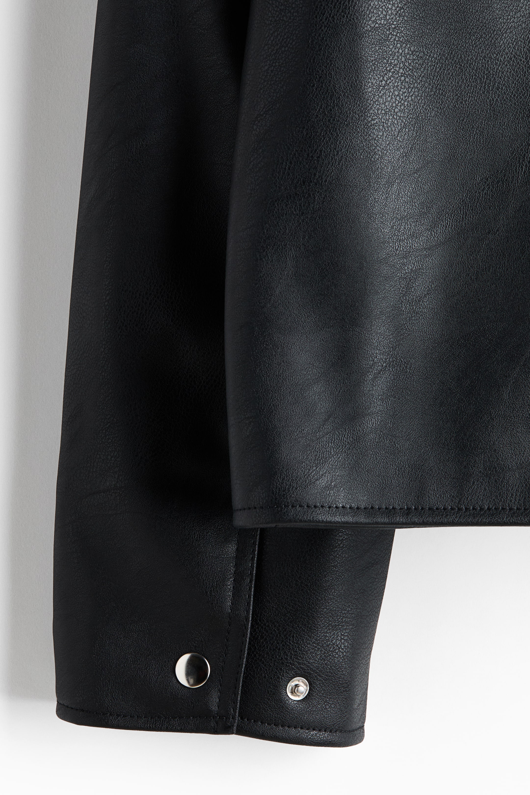 查看大圖: Coated jacket - 黑色 - Men | H&M HK 3