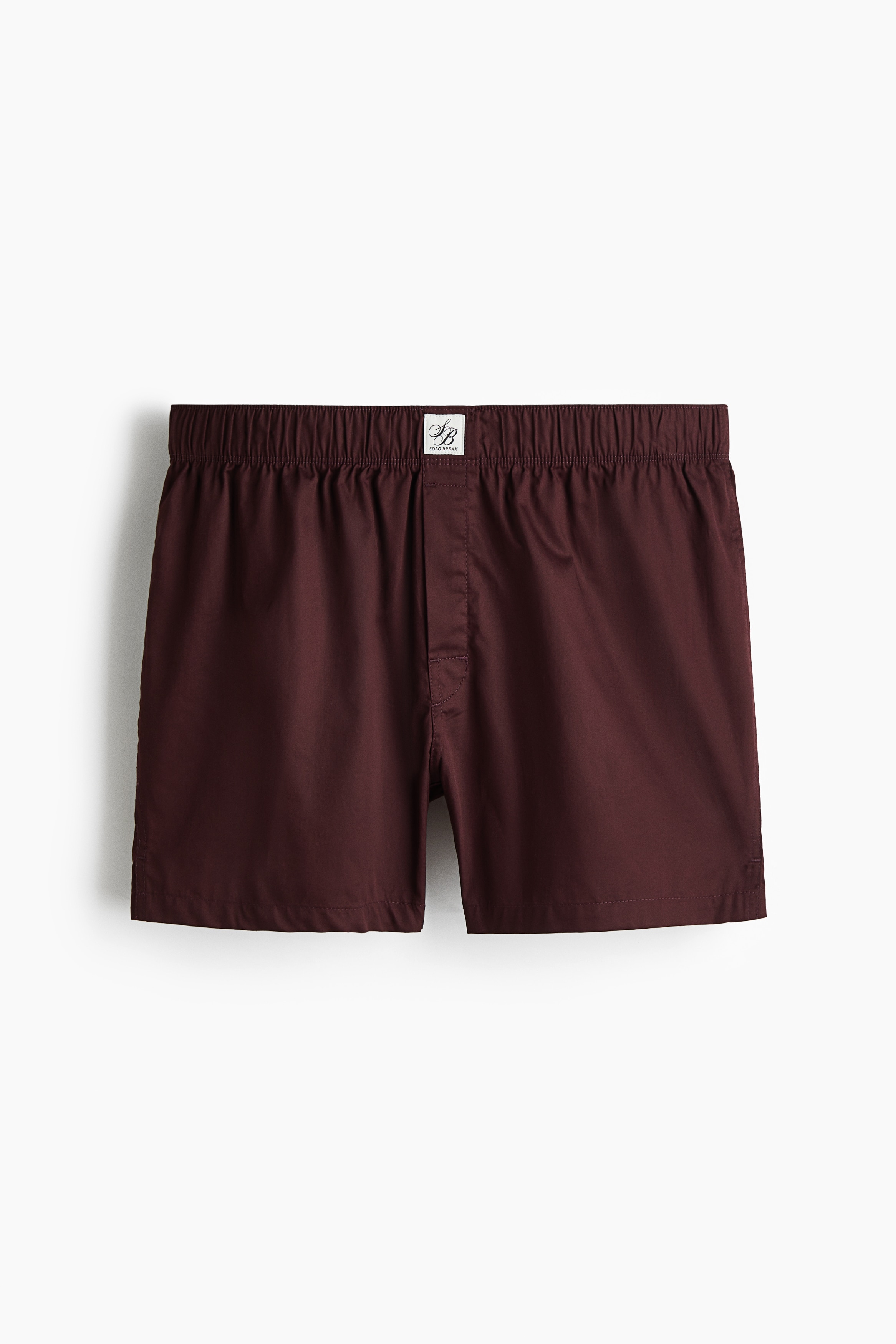 2-pack Woven cotton sateen boxer shorts