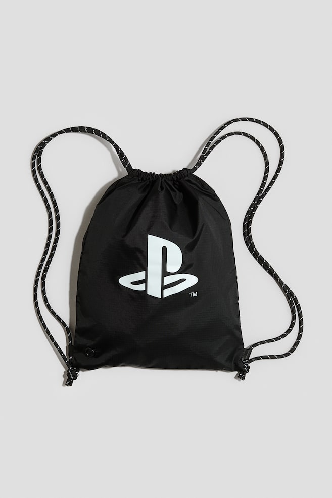 Sac de sport imprimé - Noir/PlayStation - 1