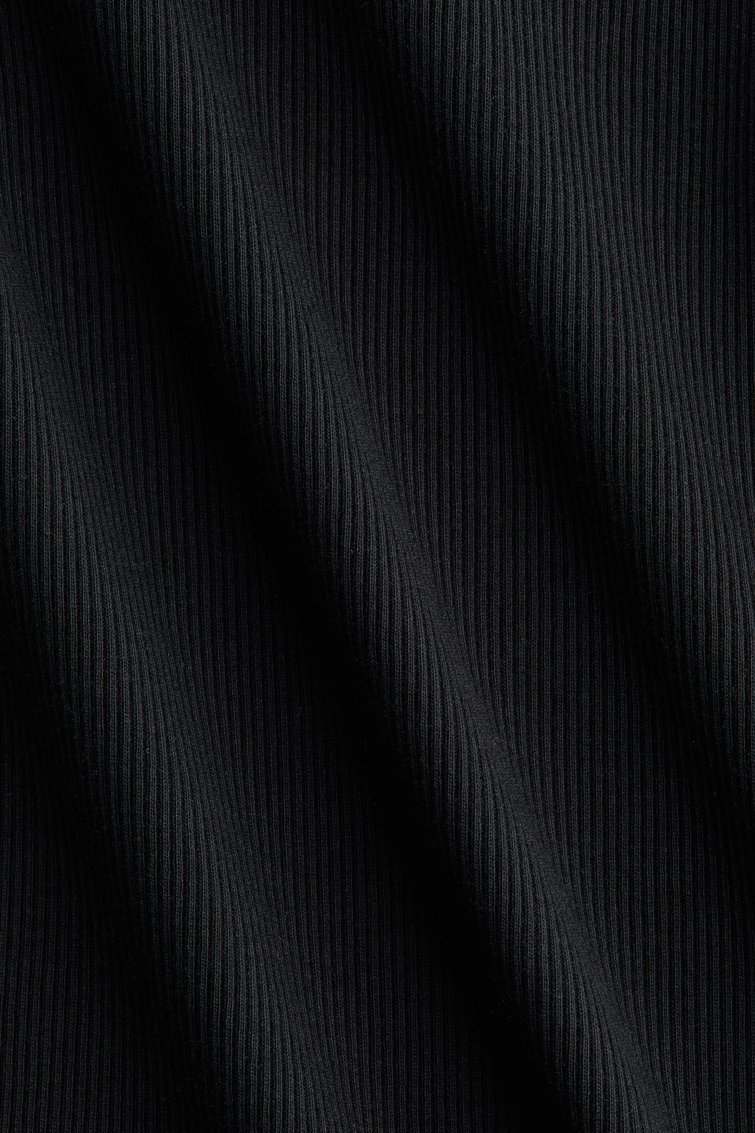 Ribbed cotton vest top - Black/White/Dark dusty pink/Navy blue - 5