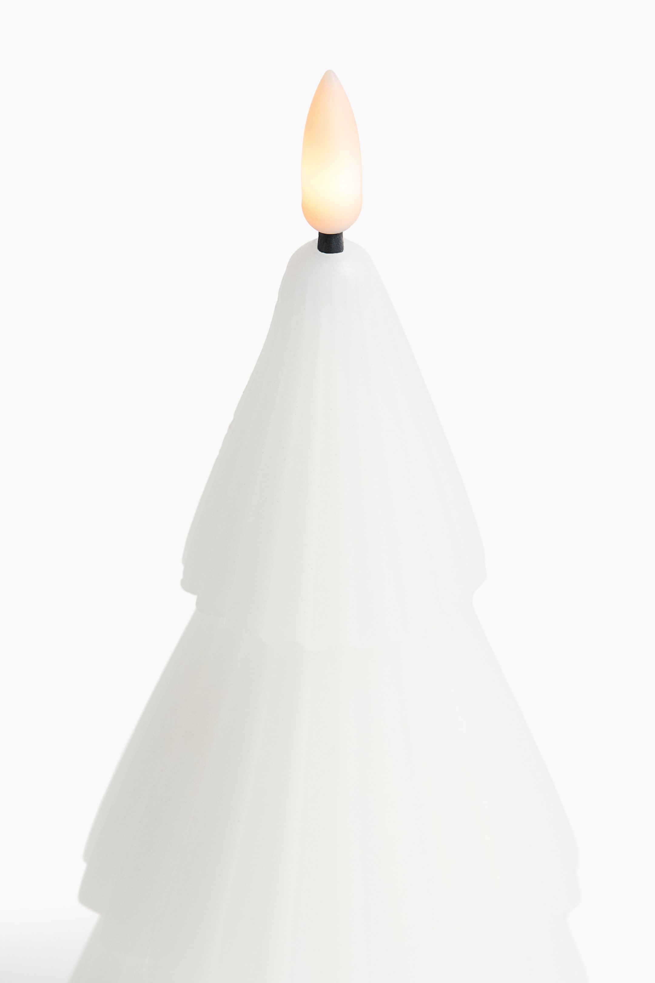 Agrandir l'image: LED spruce candle - White - Home All | H&M FR 2