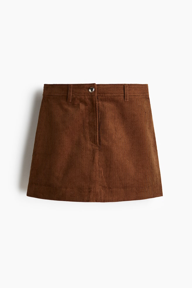 Minisukně - Hnědá/Tmavě hnědá/Tmavě hnědá/Khaki zelená/Černá - 1