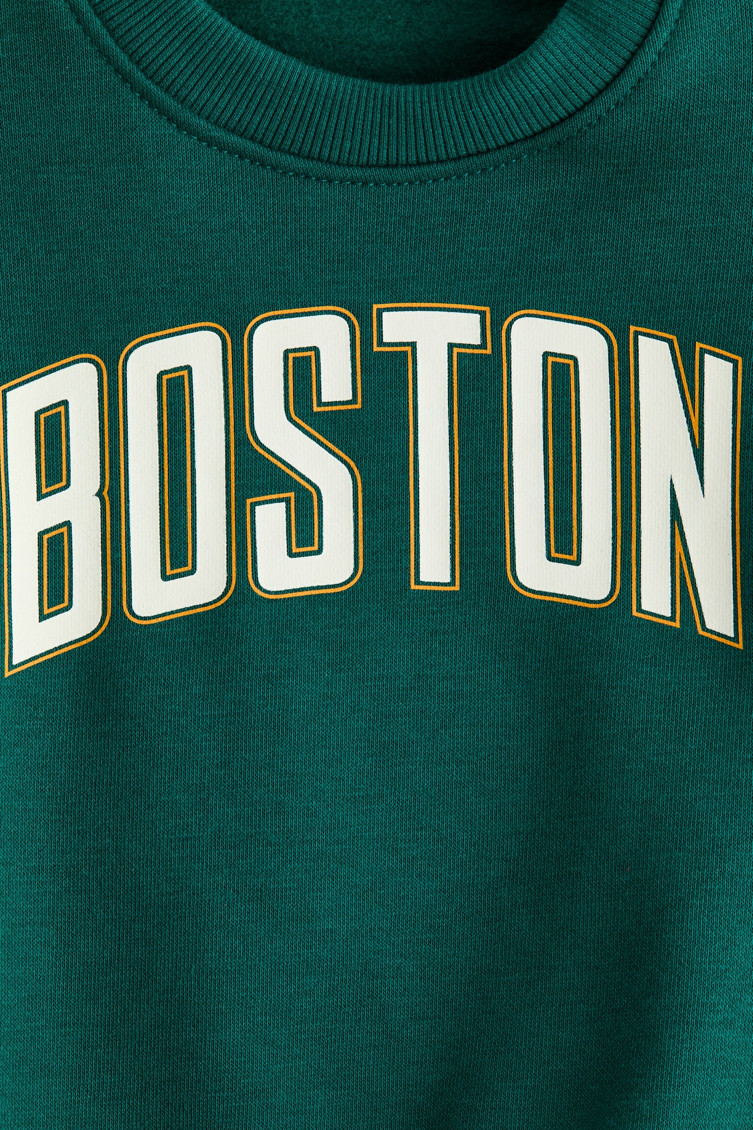 Printed sweatshirt - Green/Boston/Light beige/Dinosaur/Light grey/Dinosaurs/Light green/Dinosaur/Cream/Cars/Light blue/Whales/Light brown/1975 - 2