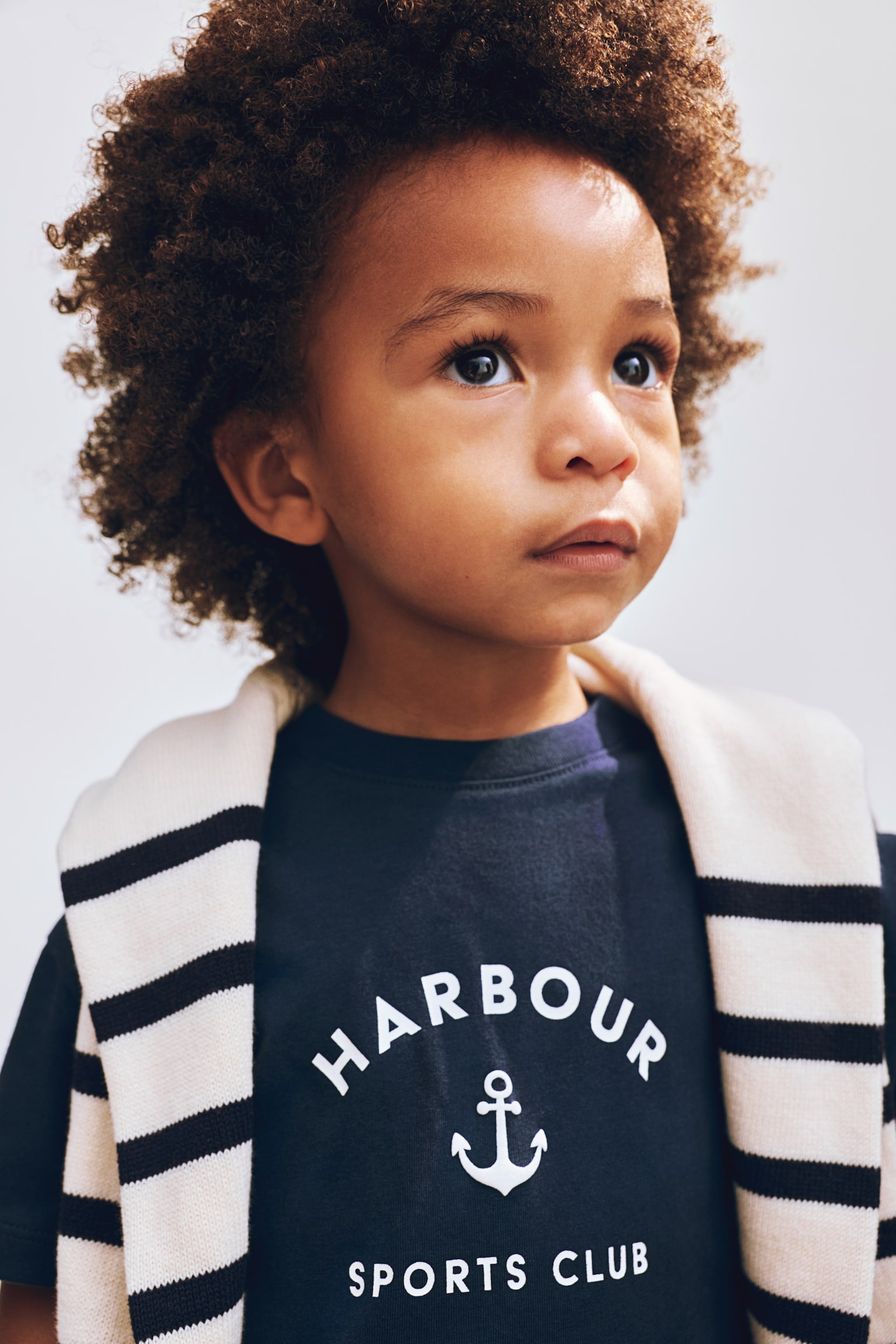 Бавовняна футболка із принтами - Темно-синій/Harbour/Білий/Bonjour/Світло-зелений/Game Time - 4