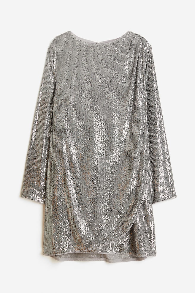 MAMA Before & After sequined nursing dress - Silver-coloured - 2