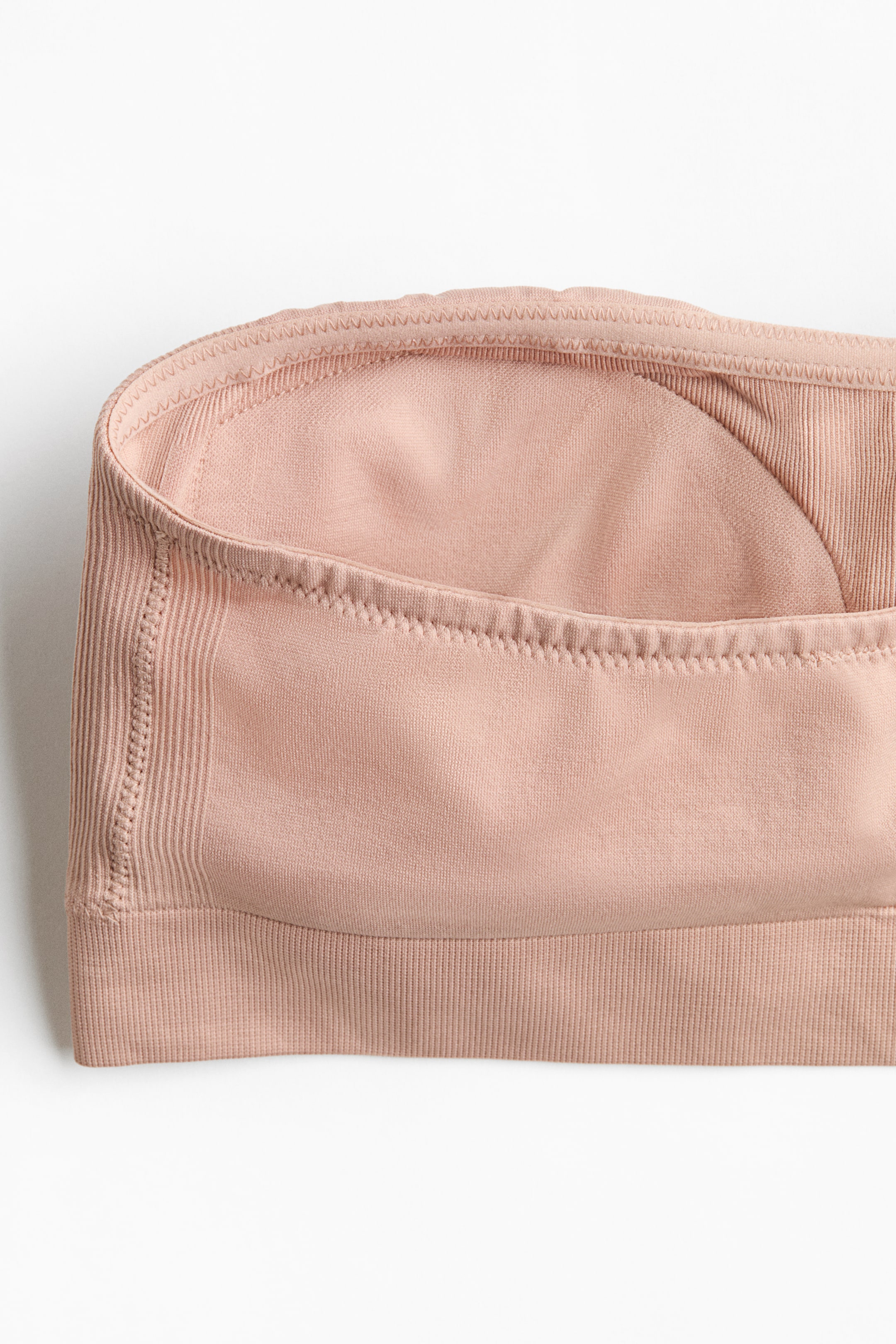 Seamless Padded Bandeau Bra