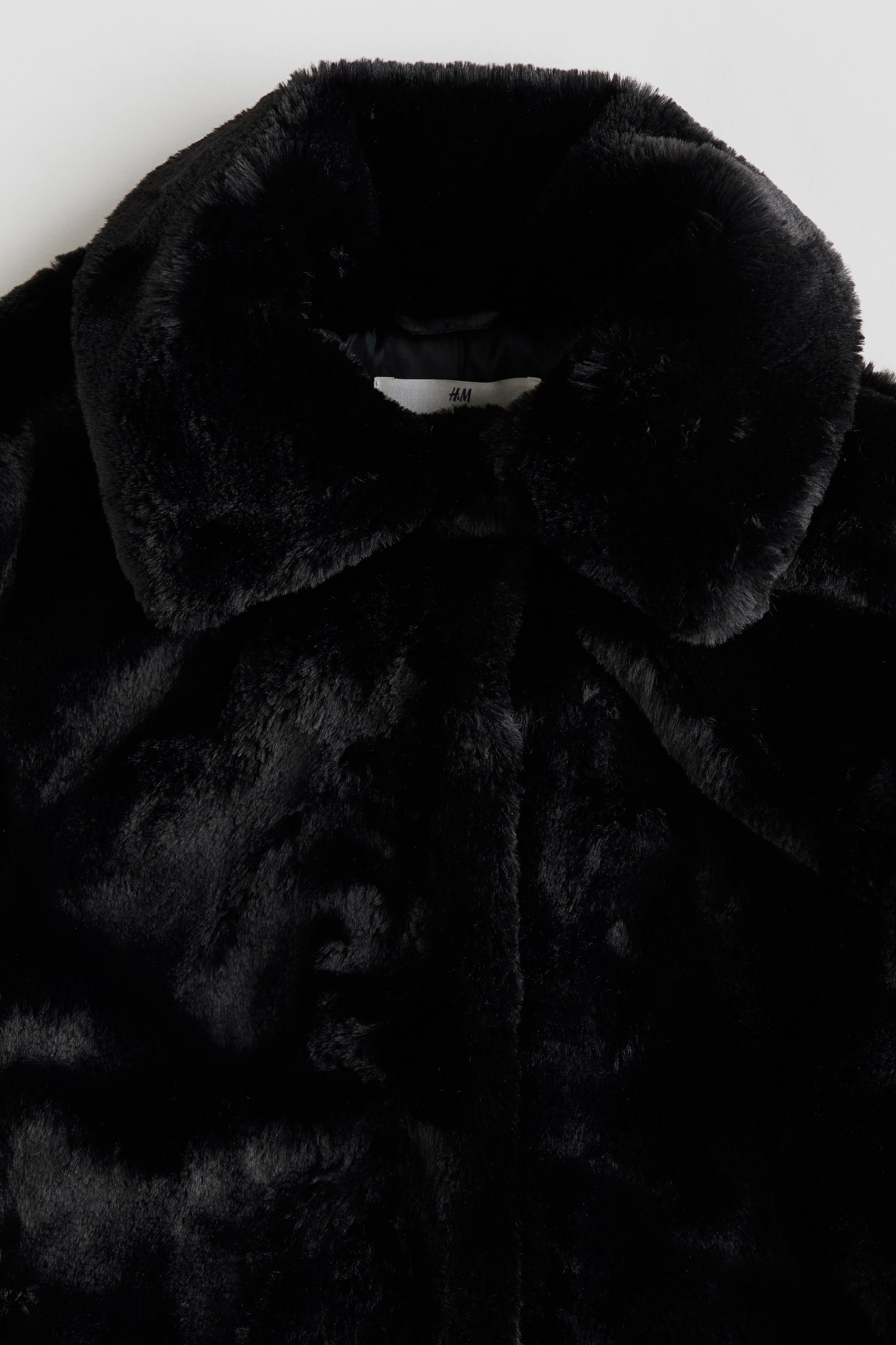 Fluffy jacket - Black - 4