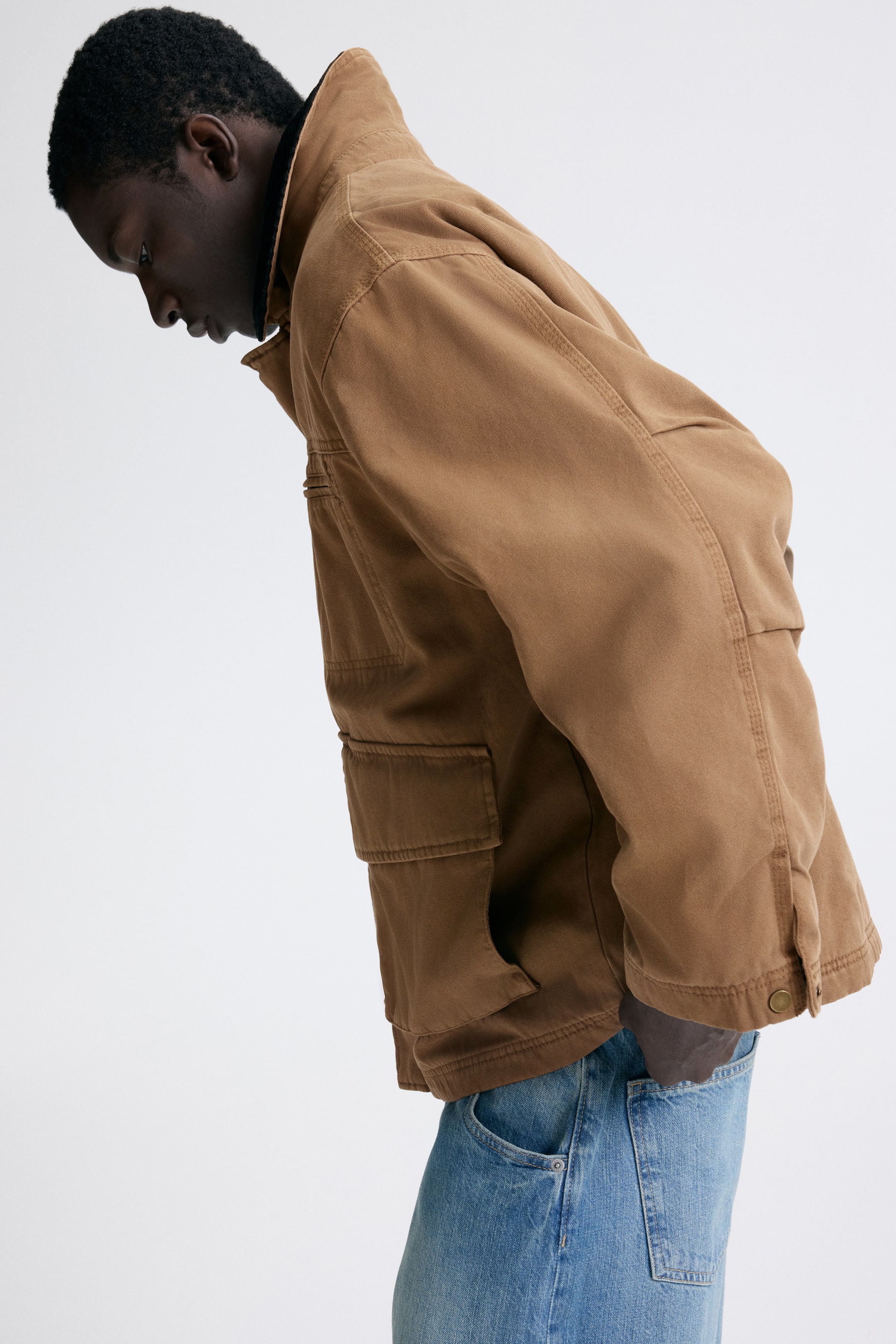 Ampliar la imagen: Chamarra Workwear - Beige oscuro - Men | H&M MX 4