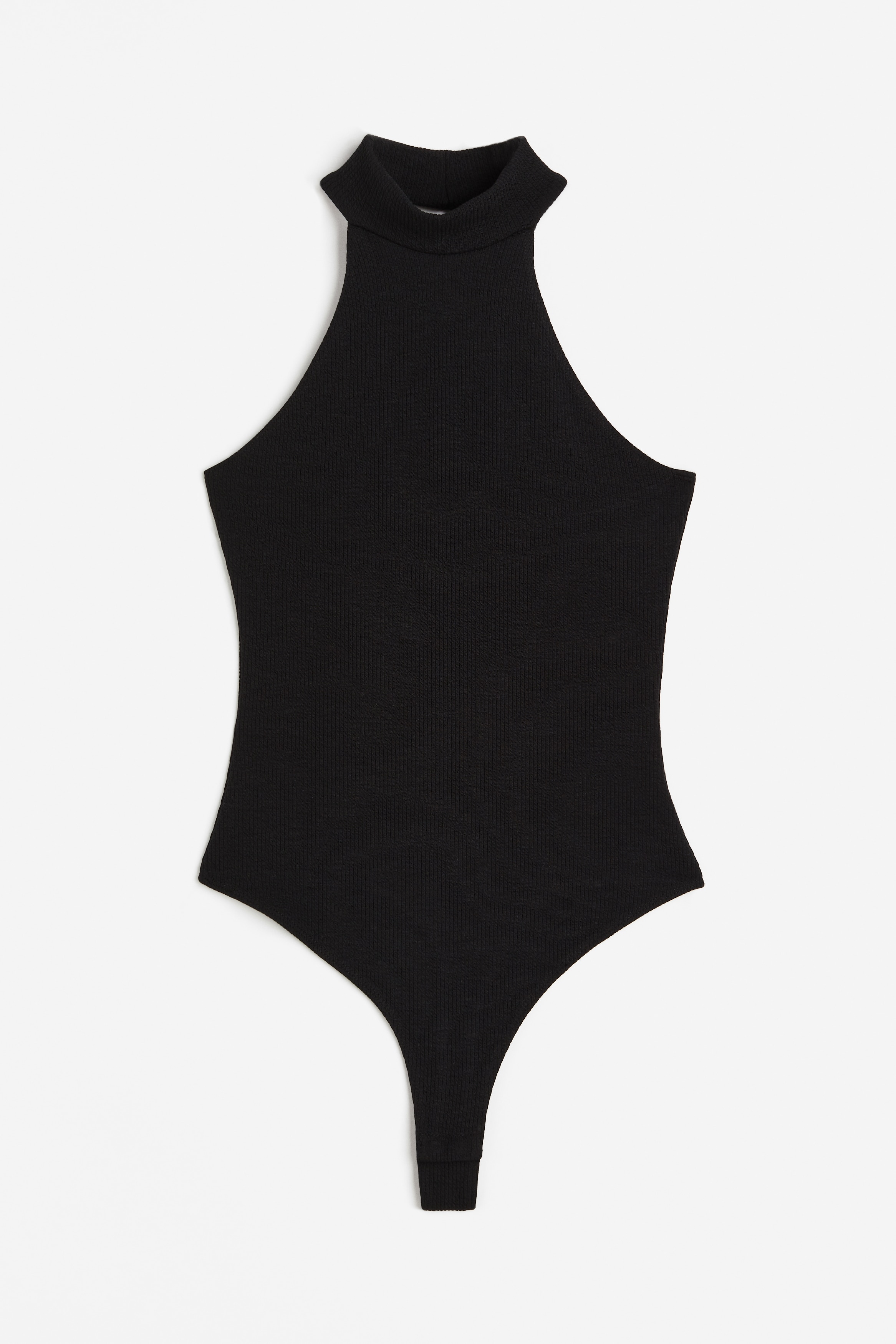 Halterneck thong body - Halterneck - Sleeveless - Olive green  