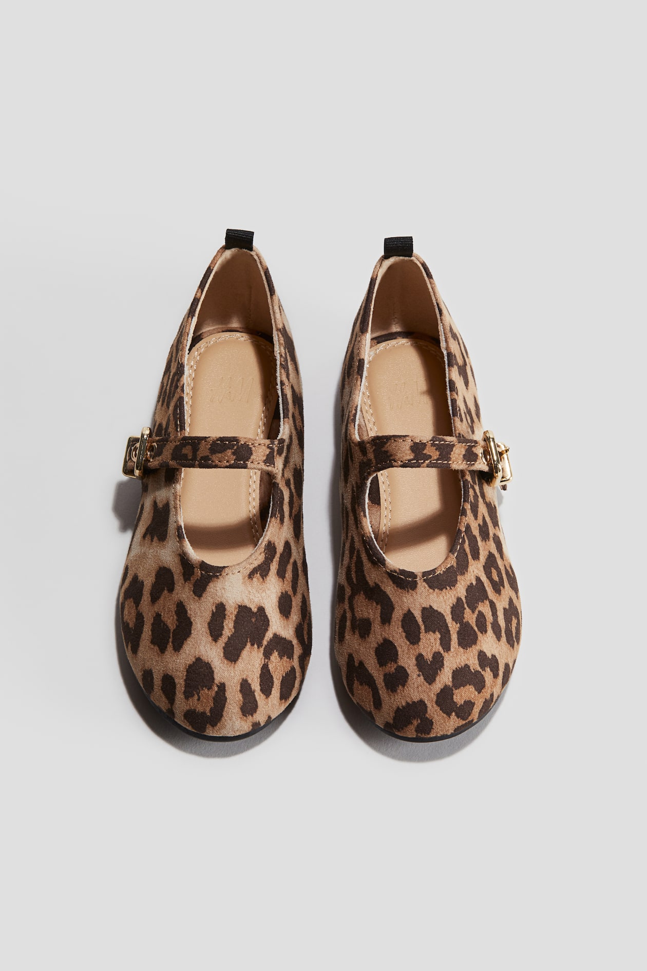 Mary Jane ballet pumps Beige/Leopard-print Kids H&M - Main Image
