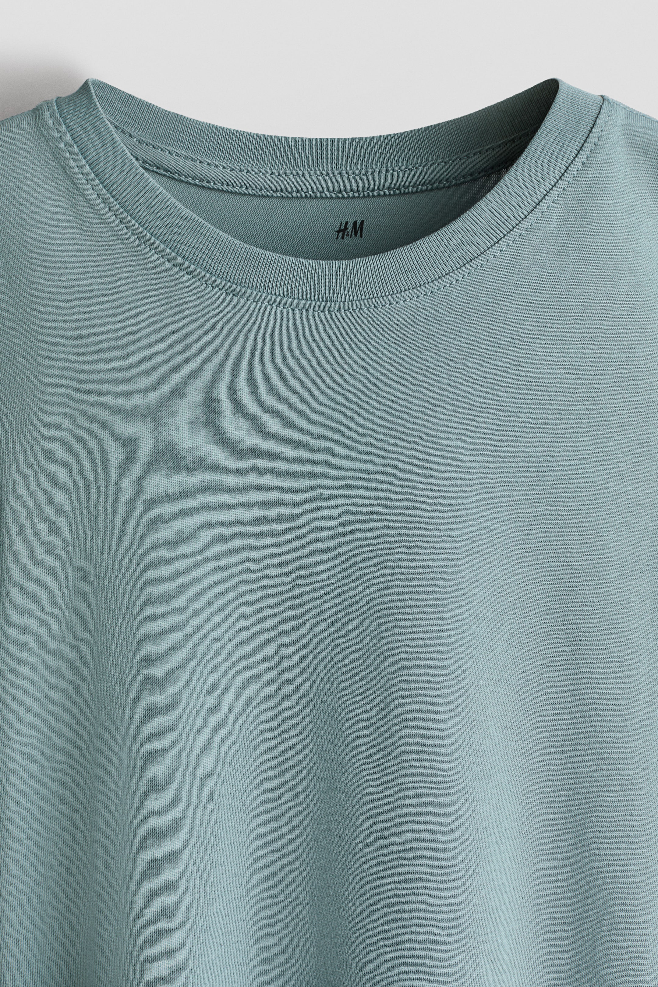 Детские футболки H&M 5-Pack Long-Sleeved T-Shirts — фото 3