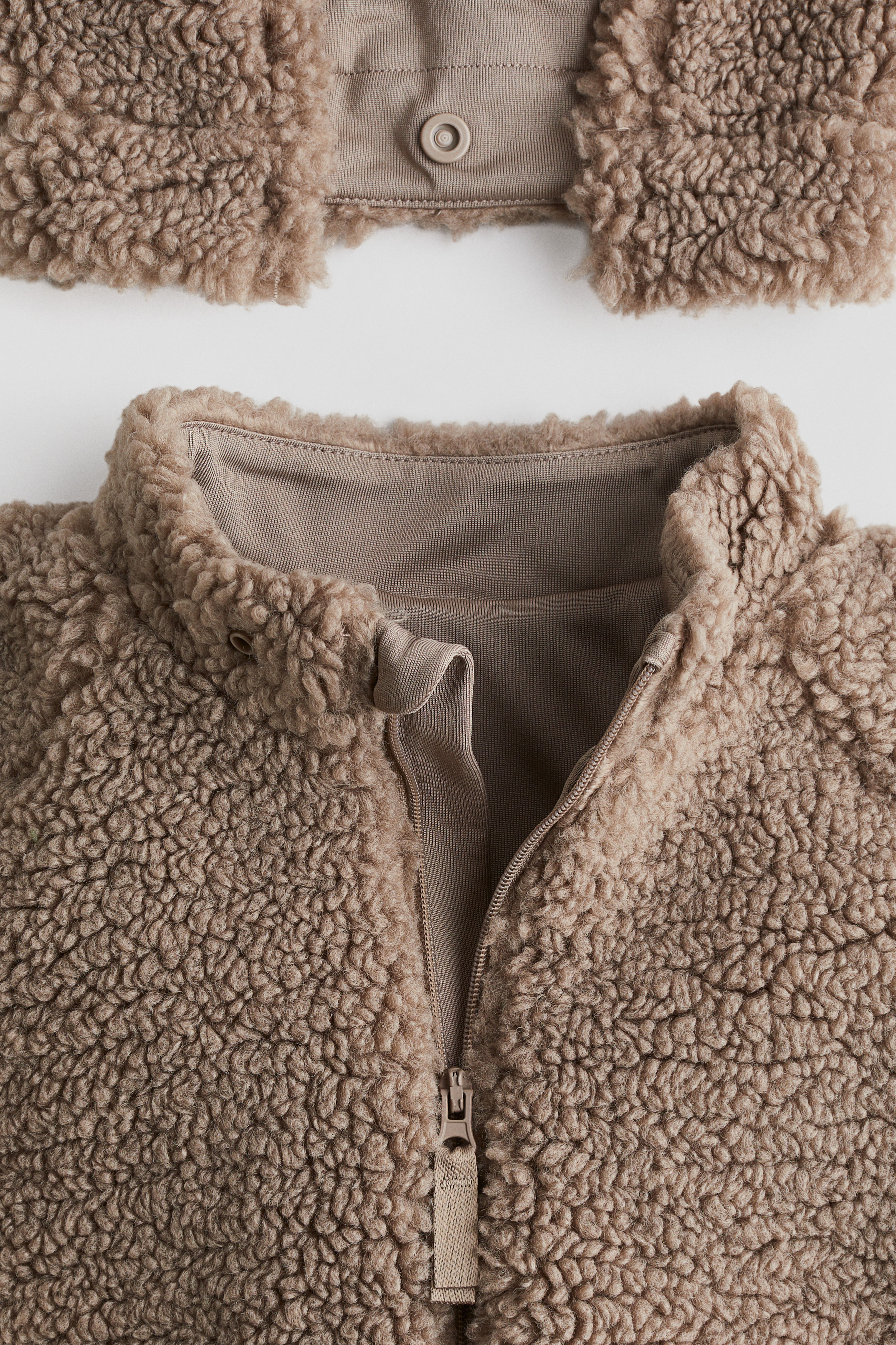 Hooded Pile Jacket