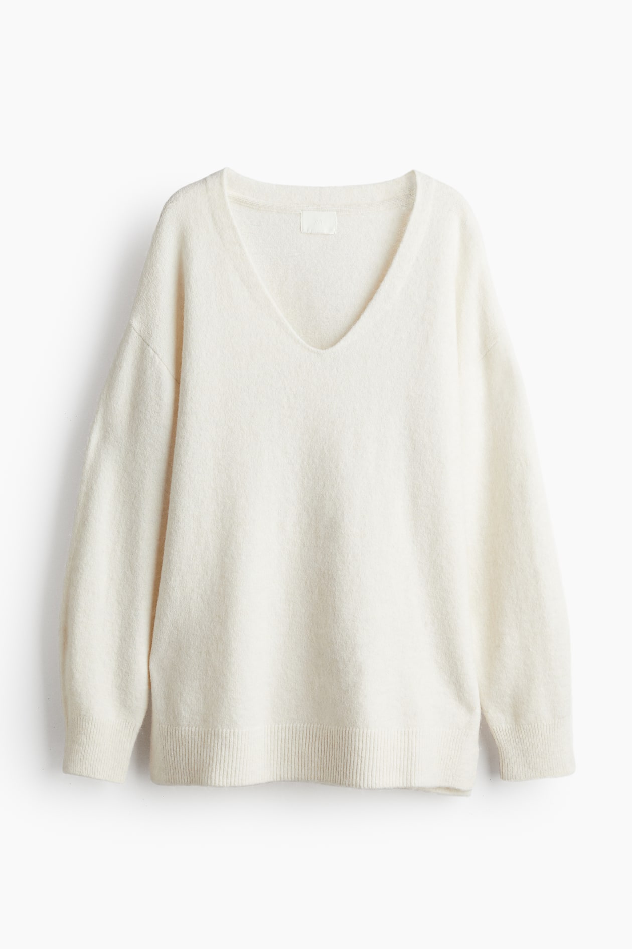 Oversized trui Wit DAMES H&M NL
