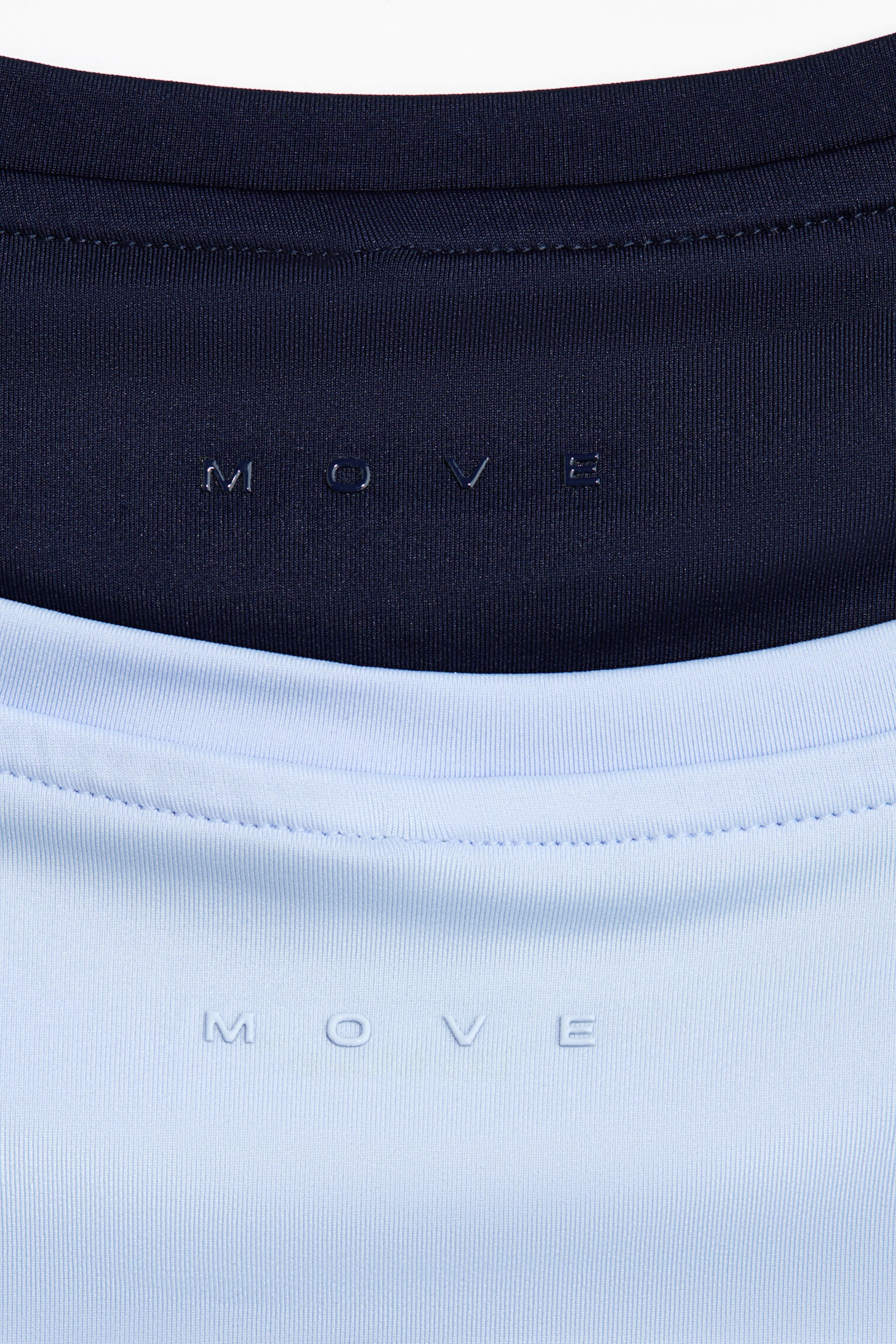 2-pack sports tops with DryMove™ - Light blue/Navy blue/Black/White/Dusty green/Black - 2