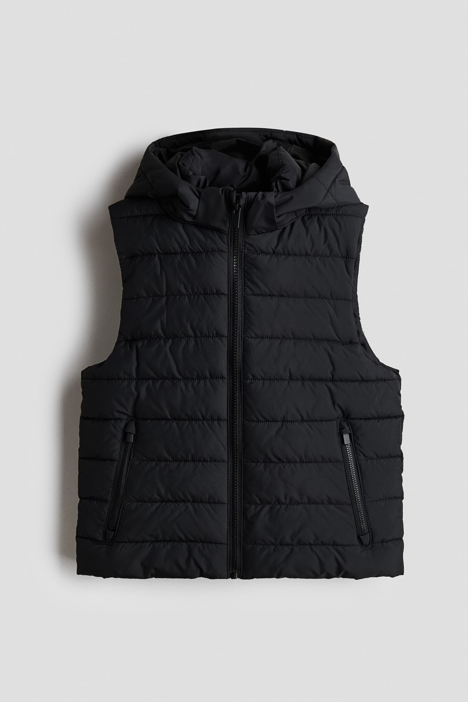 Puffer gilet - Black - 1