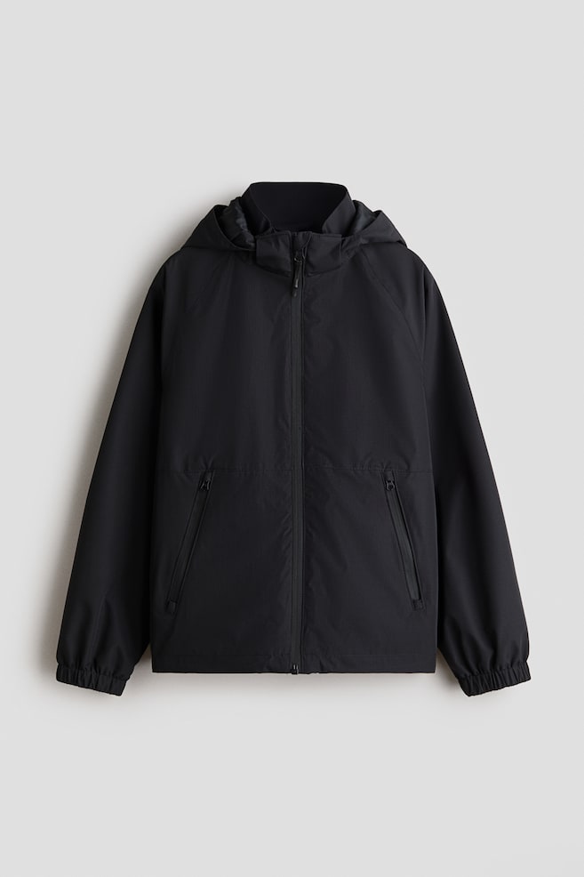 Water-Repellent Shell Jacket - Black/Black/Khaki green/Navy blue/Dark brown - 1