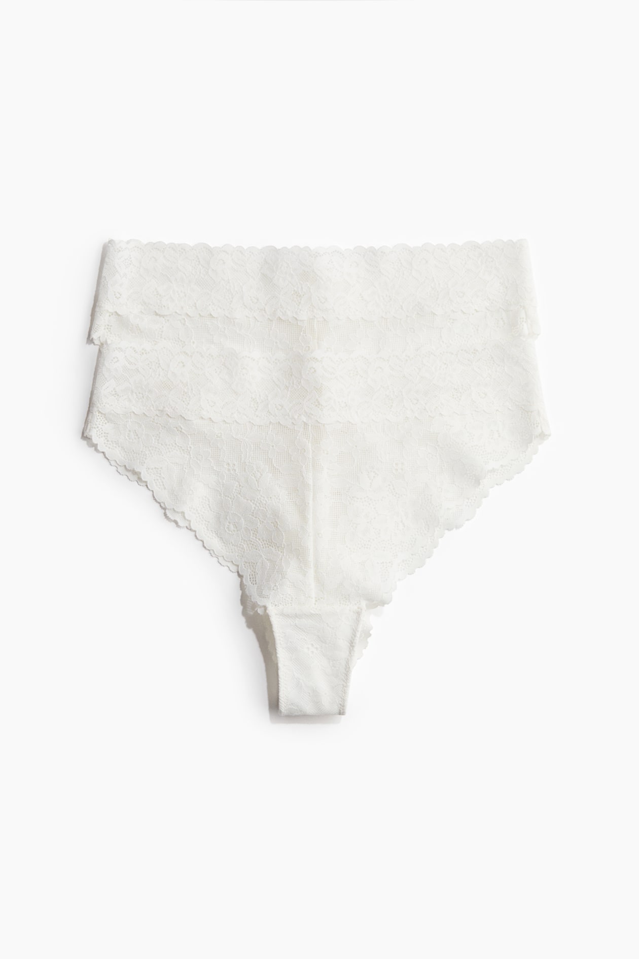 Set van vier slips met elastische band