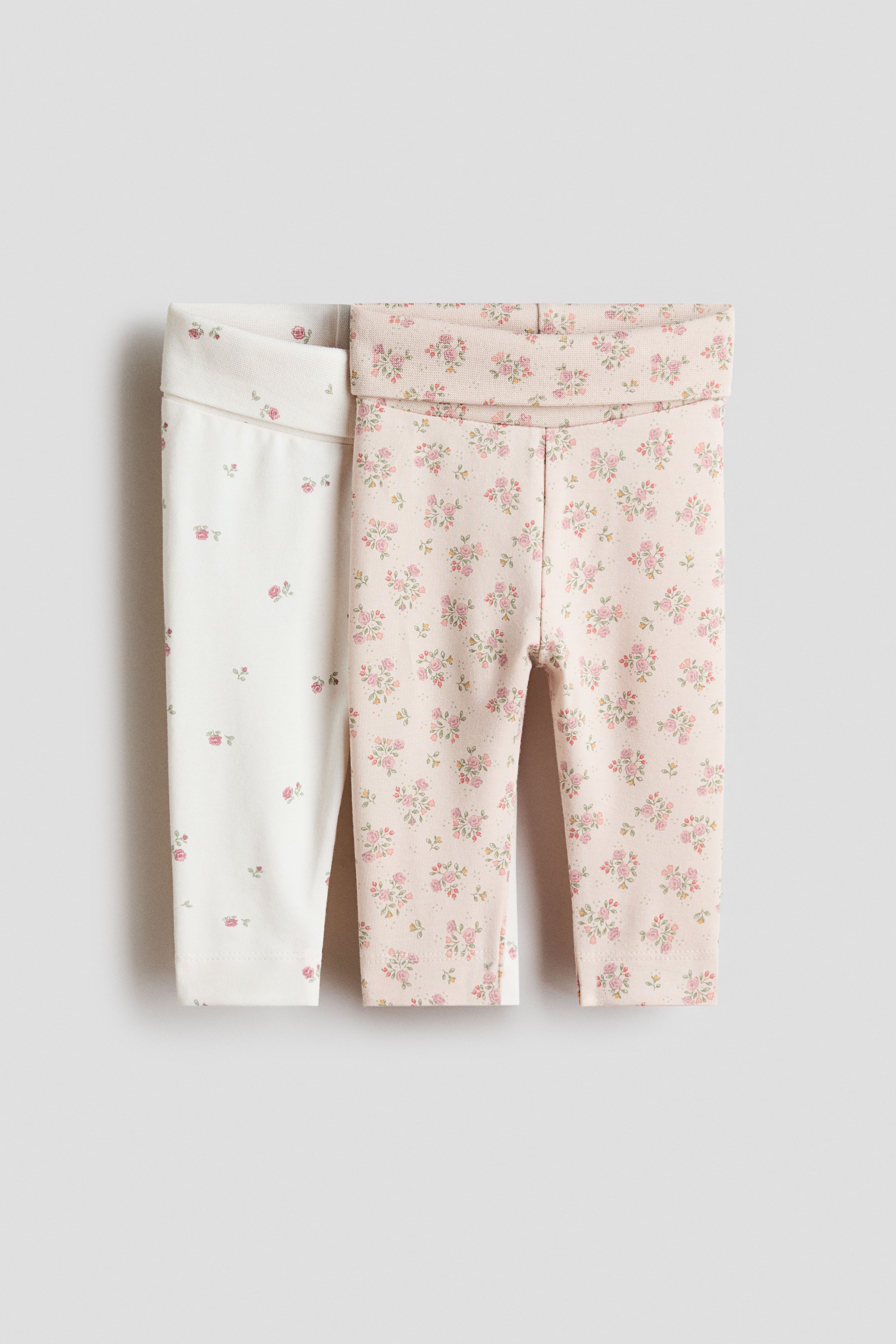 2-pack Cotton Jersey Leggings