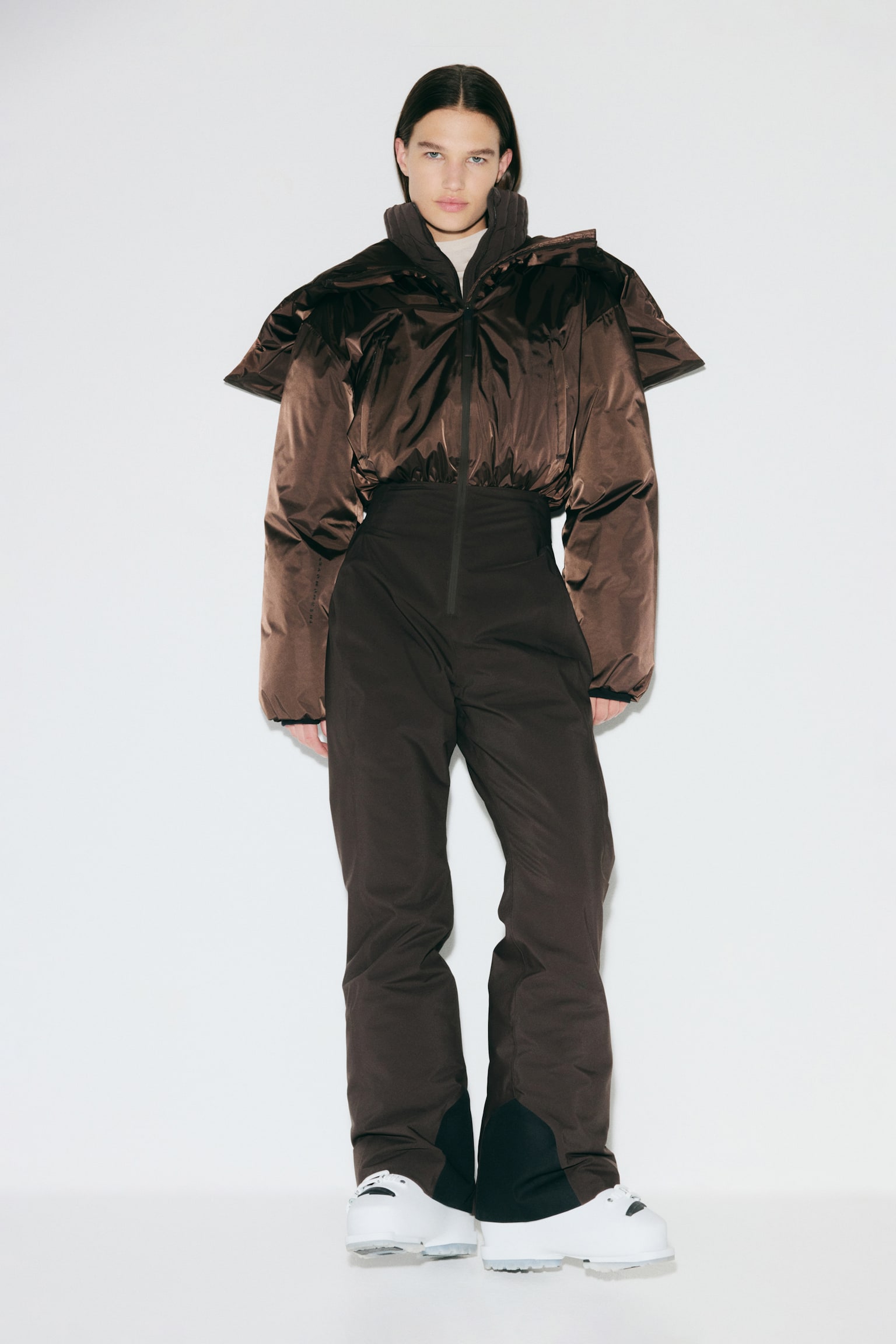 Ski suit with ThermoMove™ - Coffee bean brown/Black - 4