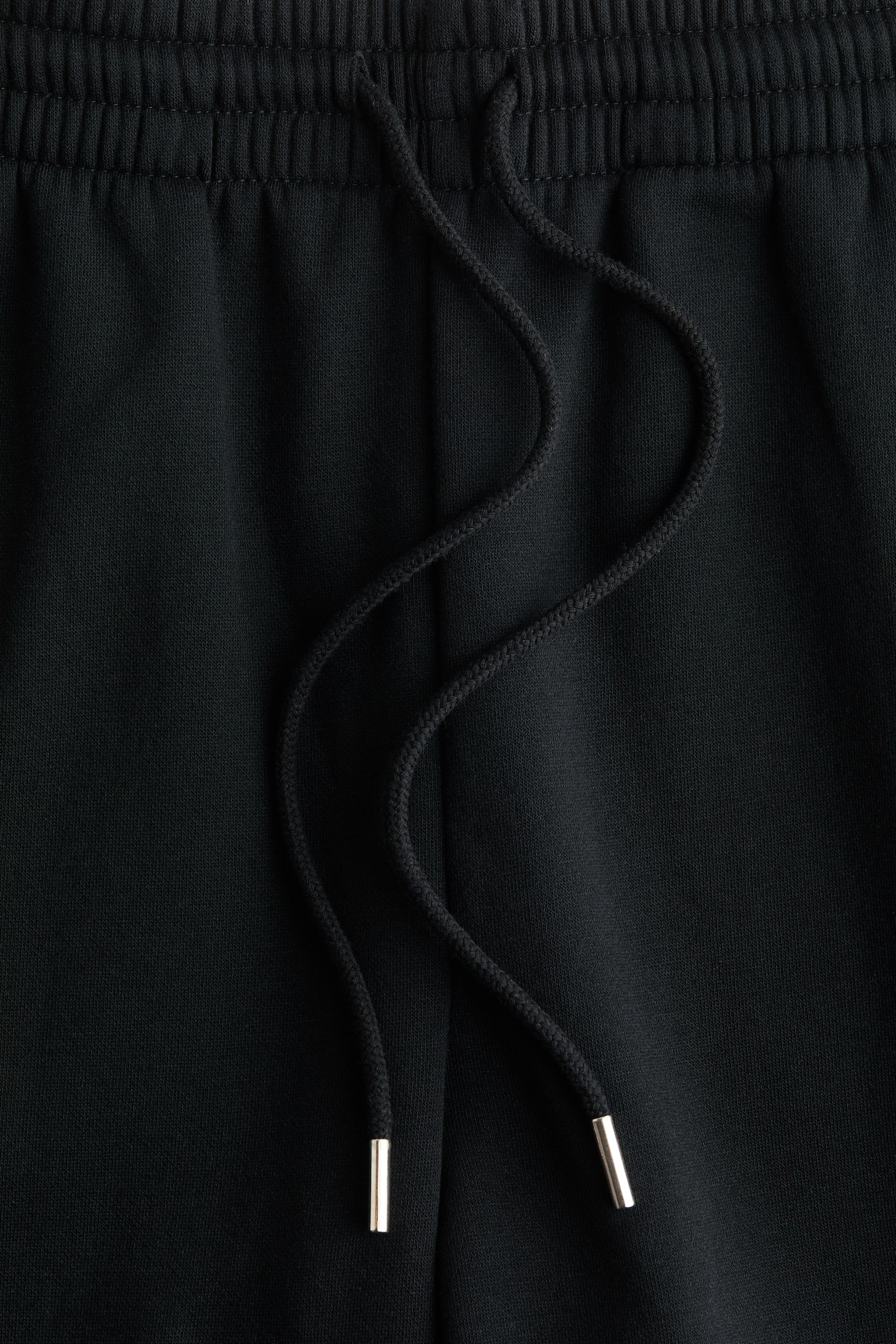 Женские брюки H&M Cotton-blend Sweatpants, цвет: Чёрный — фото 6