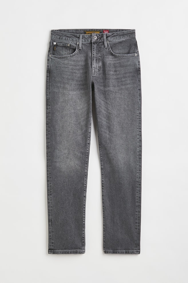 Vintage Slim Straight Jeans - Grey/Blue/Black/Dark Blue/dc - 2