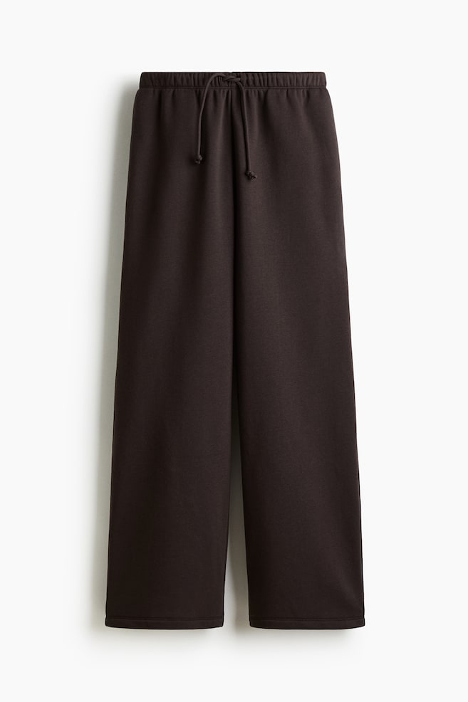 Wide joggers - Dark brown/Burgundy/Black/Light grey marl/Navy blue/Light pink/Rust red/Light pink/Dark grey/Dark pigeon blue/Green/Plum red - 1