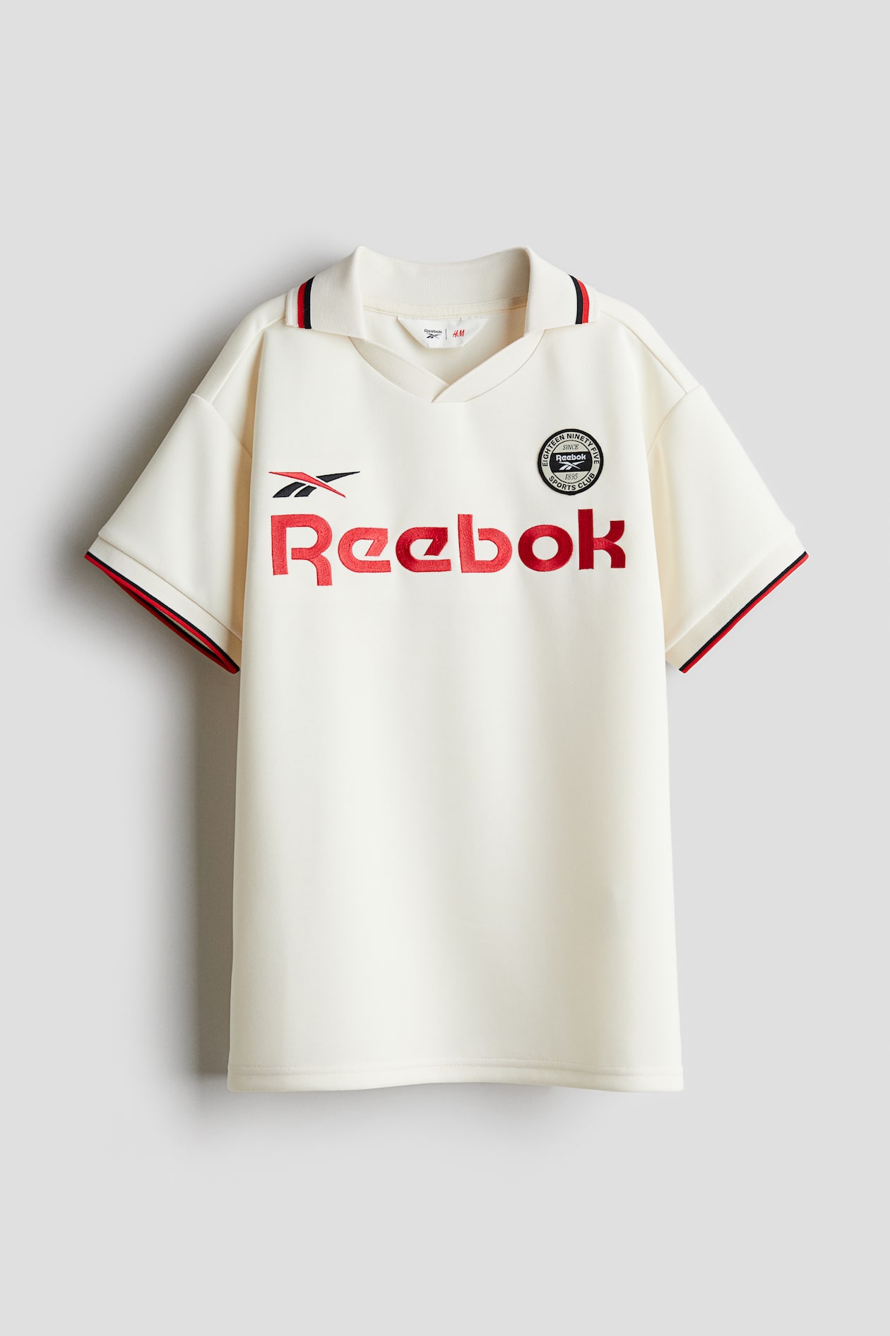 Football shirt Cream/Reebok Kids H&M IN