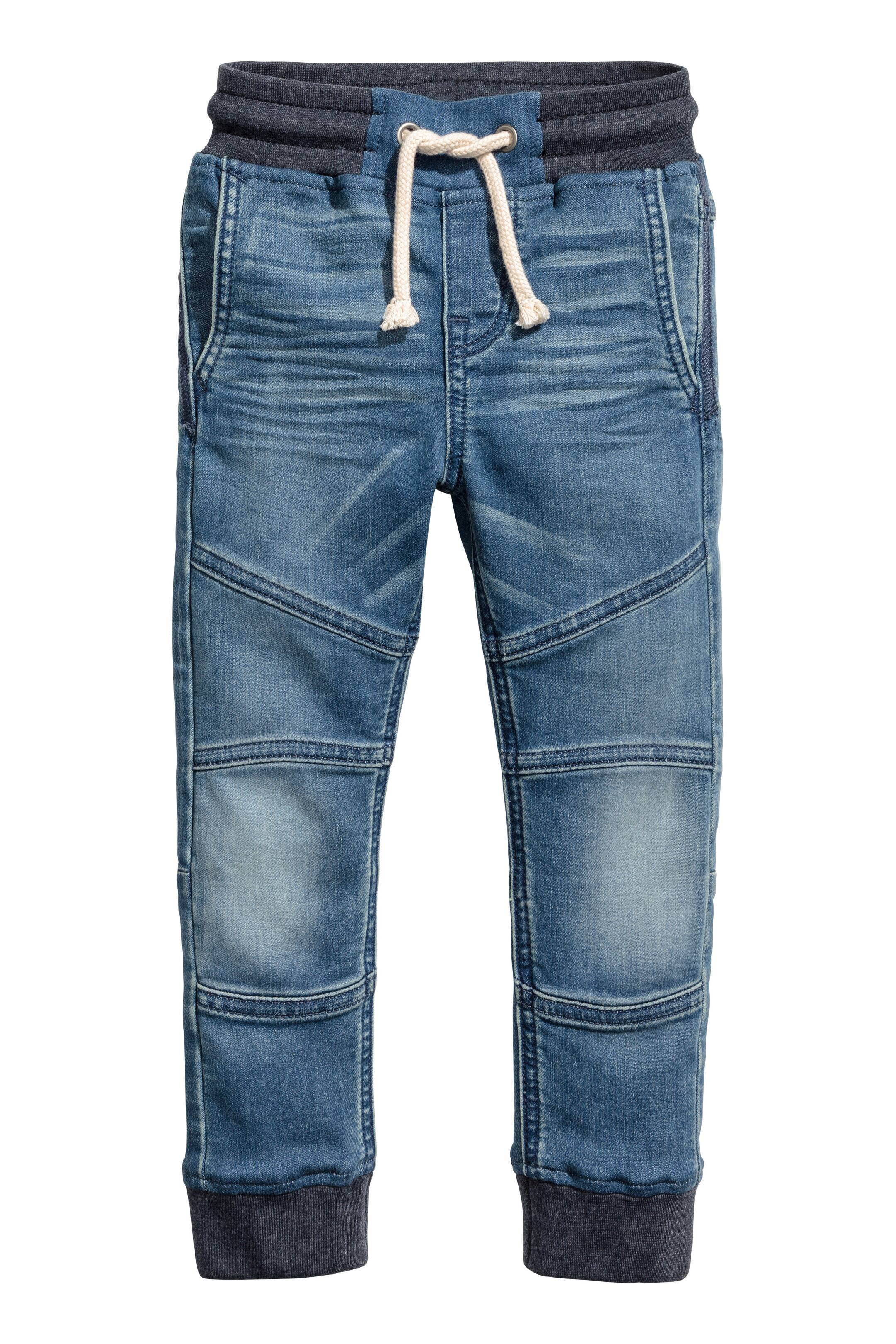 View larger image: Super Soft denim joggers - Denim blue - Kids | H&M GB 1