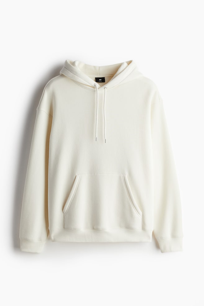 Loose Fit Hoodie - White/Dark grey/Light grey marl/Navy blue/Dark grey/Black/Dark forest green - 1