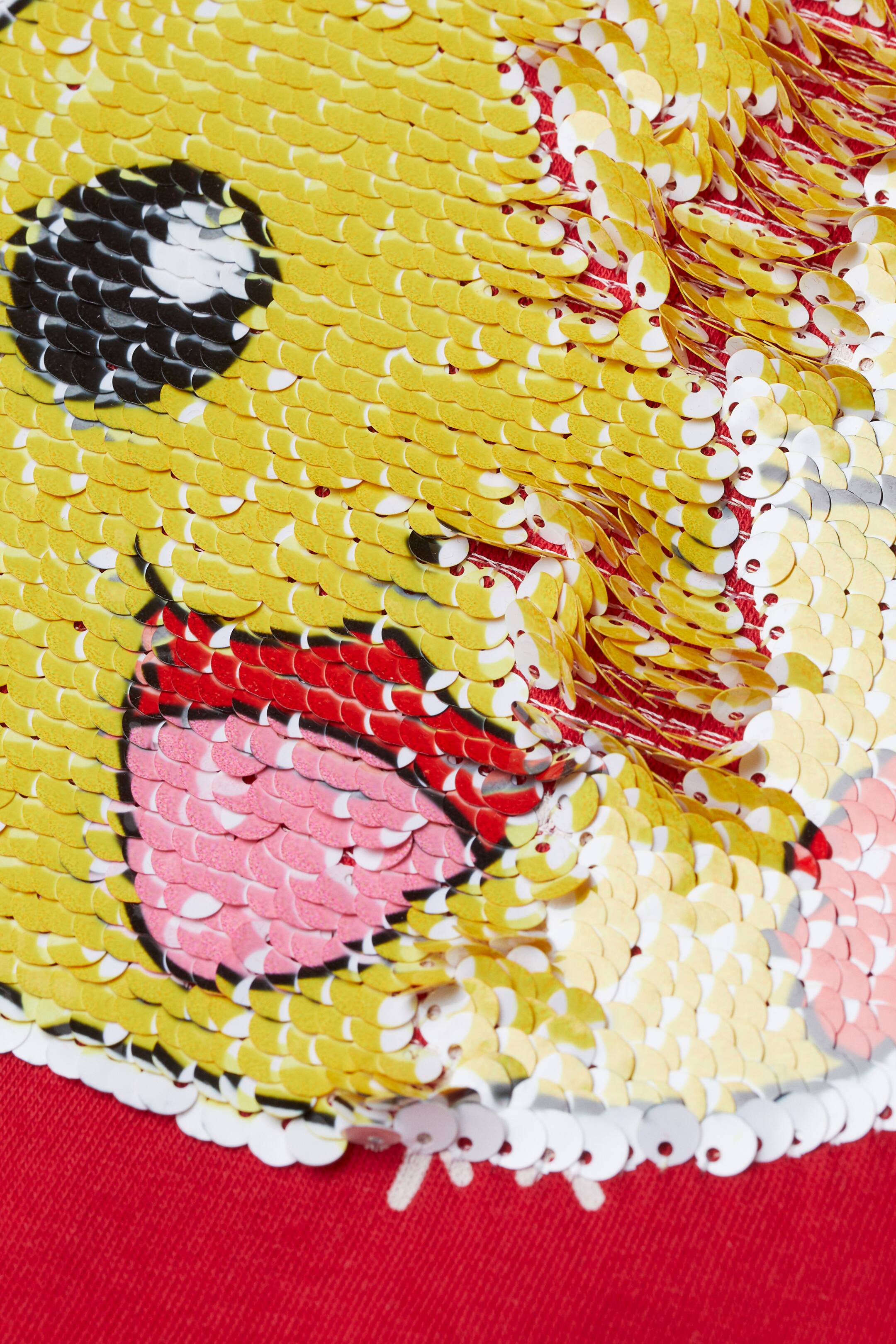 View larger image: Top with reversible sequins - Red/Pokémon - Kids | H&M HK 3