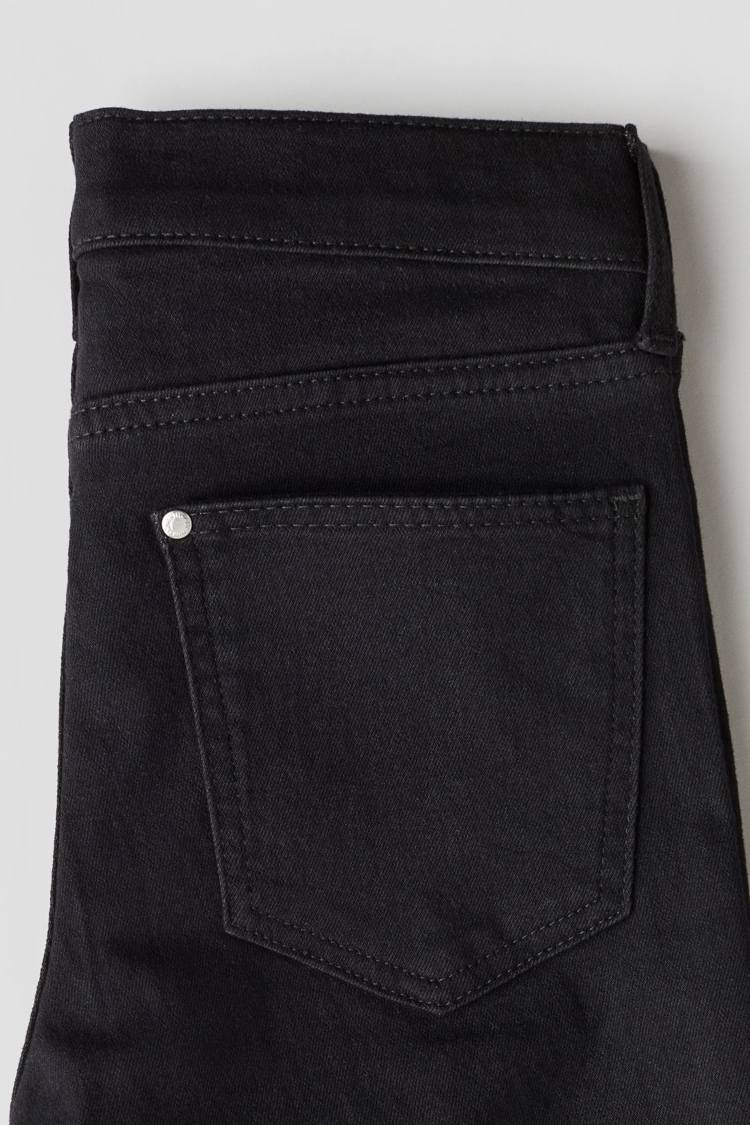 Детские джинсы H&M Comfort Stretch Slim Fit, цвет: Чёрный — фото 2