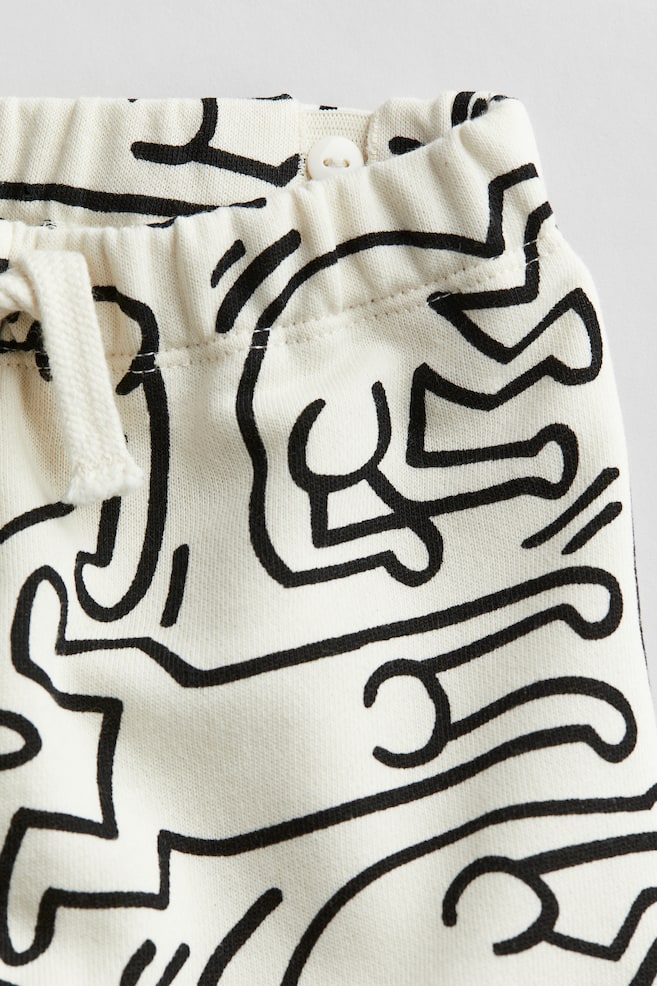 2-piece sweatshirt set - White/Keith Haring/Dark grey/Mickey Mouse/Dark green/Mickey Mouse/Natural white/LEGO DUPLO/dc/dc/dc/dc/dc/dc - 3