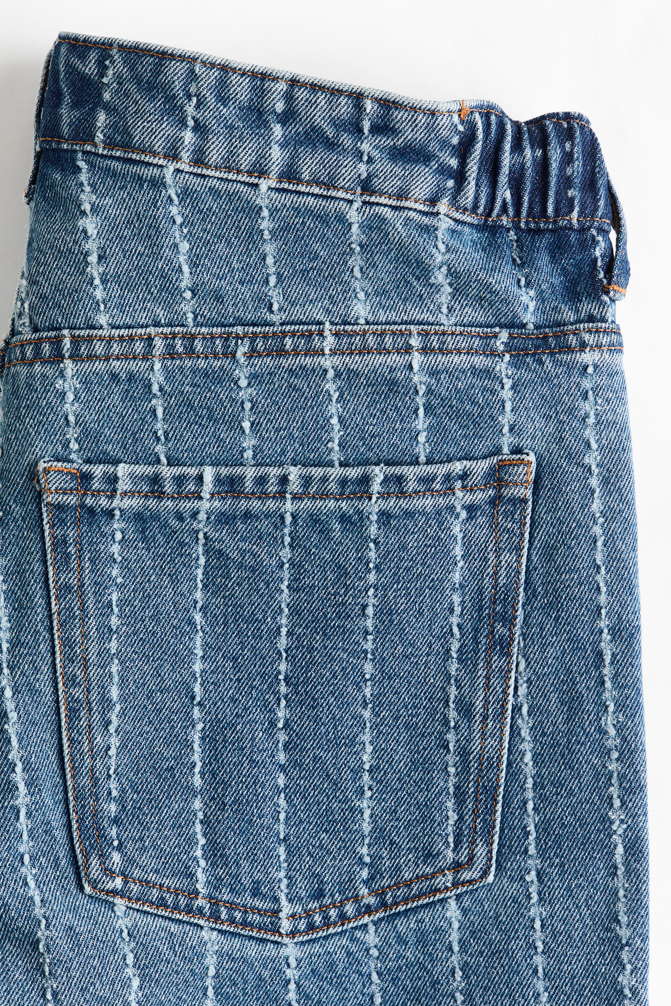 MAMA Wide-Leg Low-Waist Jeans