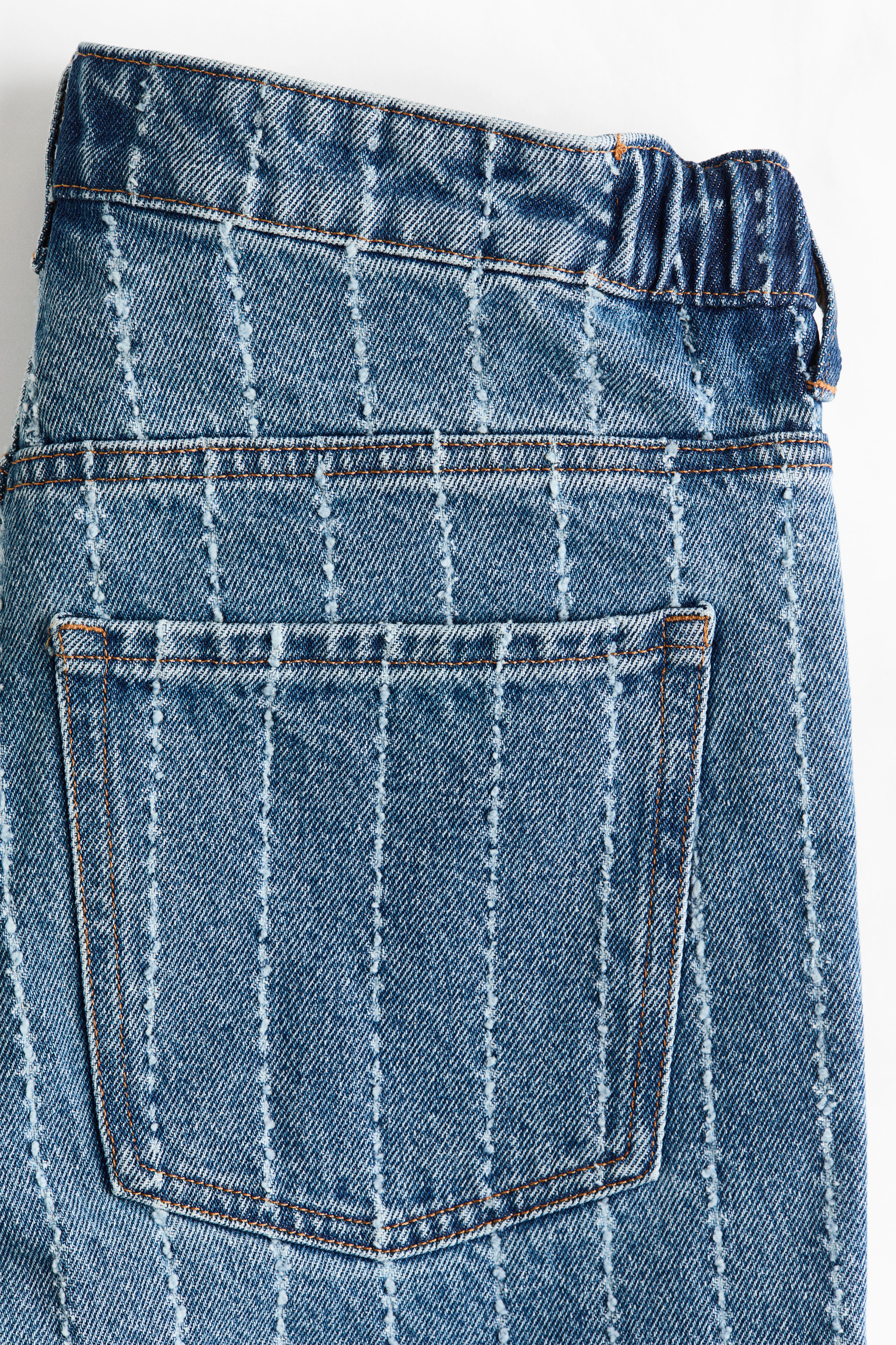 MAMA Wide-Leg Low-Waist Jeans