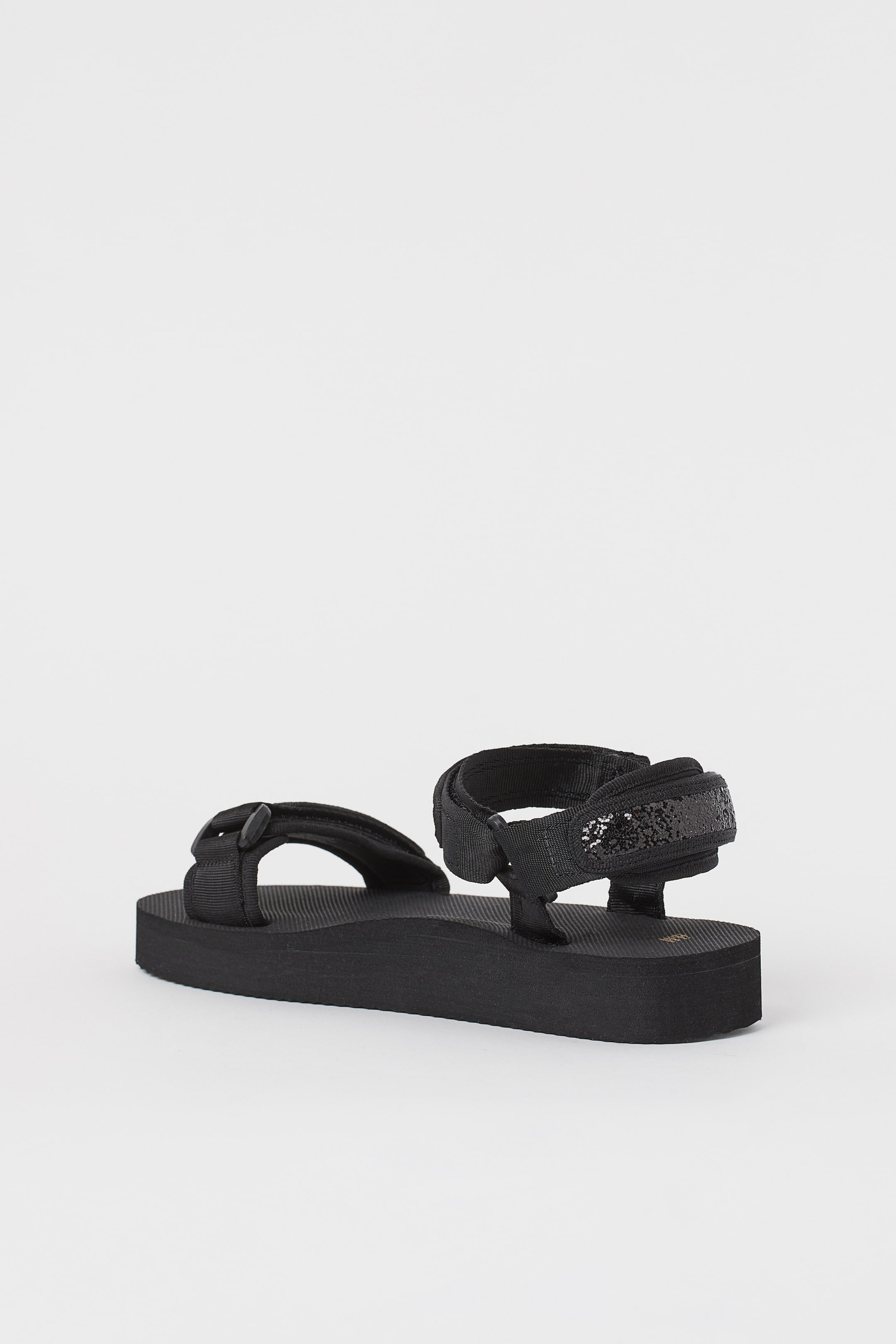 View larger image: Glittery sandals - Black/Glittery - Ladies | H&M HK 4