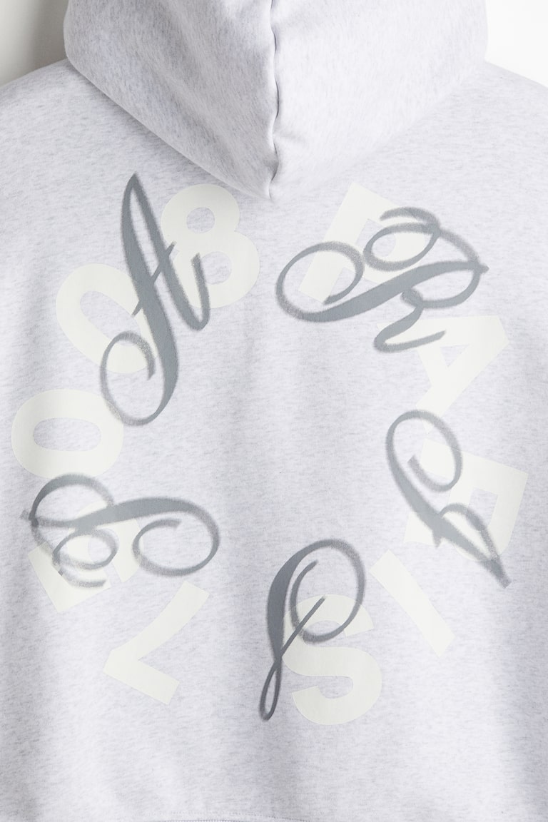 Loose Fit Zip-through hoodie