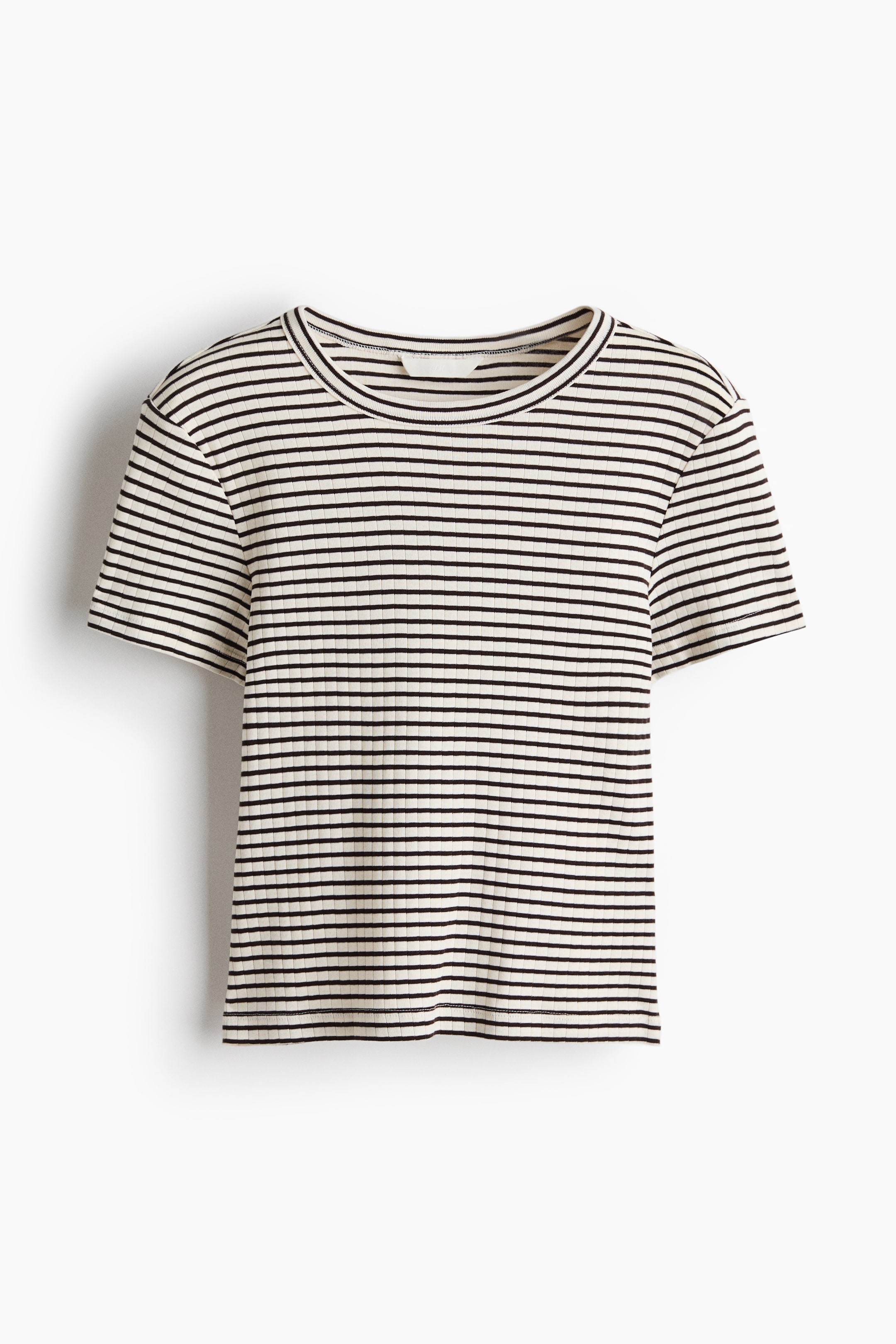 T-shirt côtelé