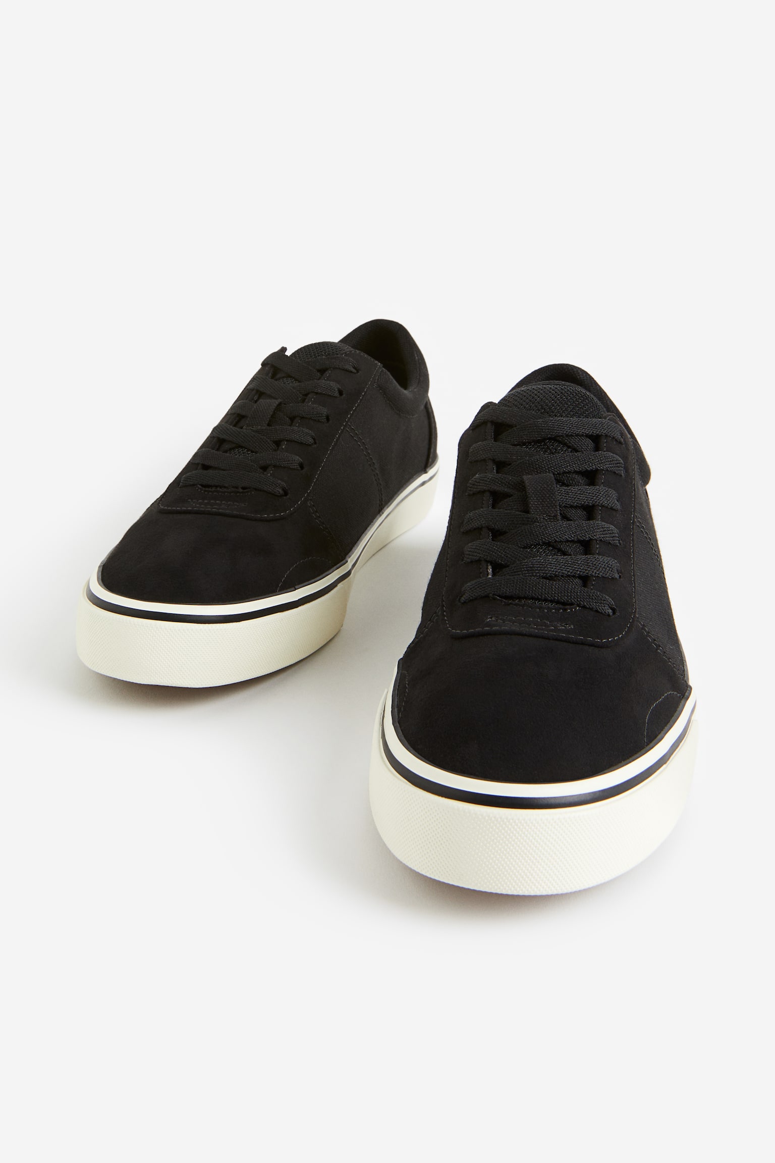 Canvas Sneakers - Black - 3