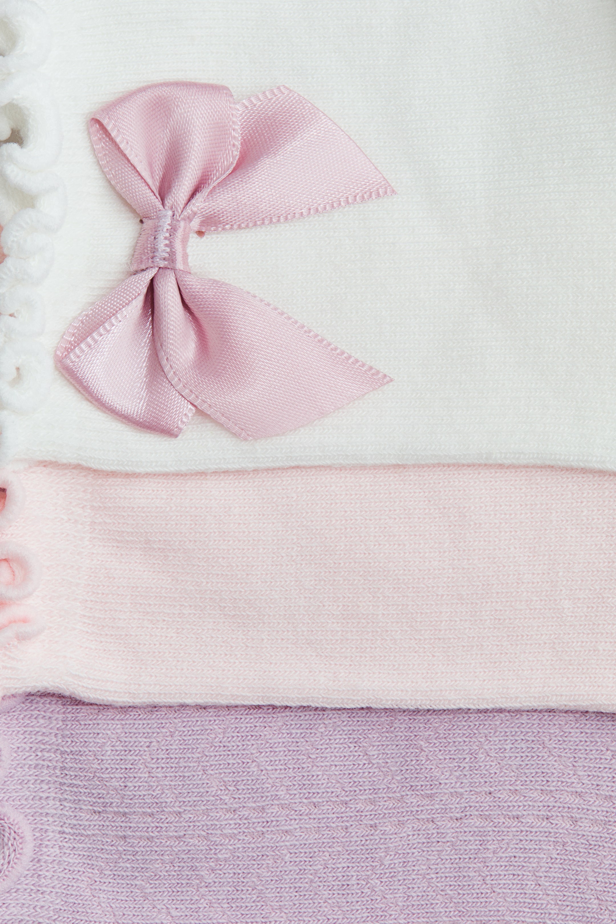 Lot de 3 paires chaussettes à volants