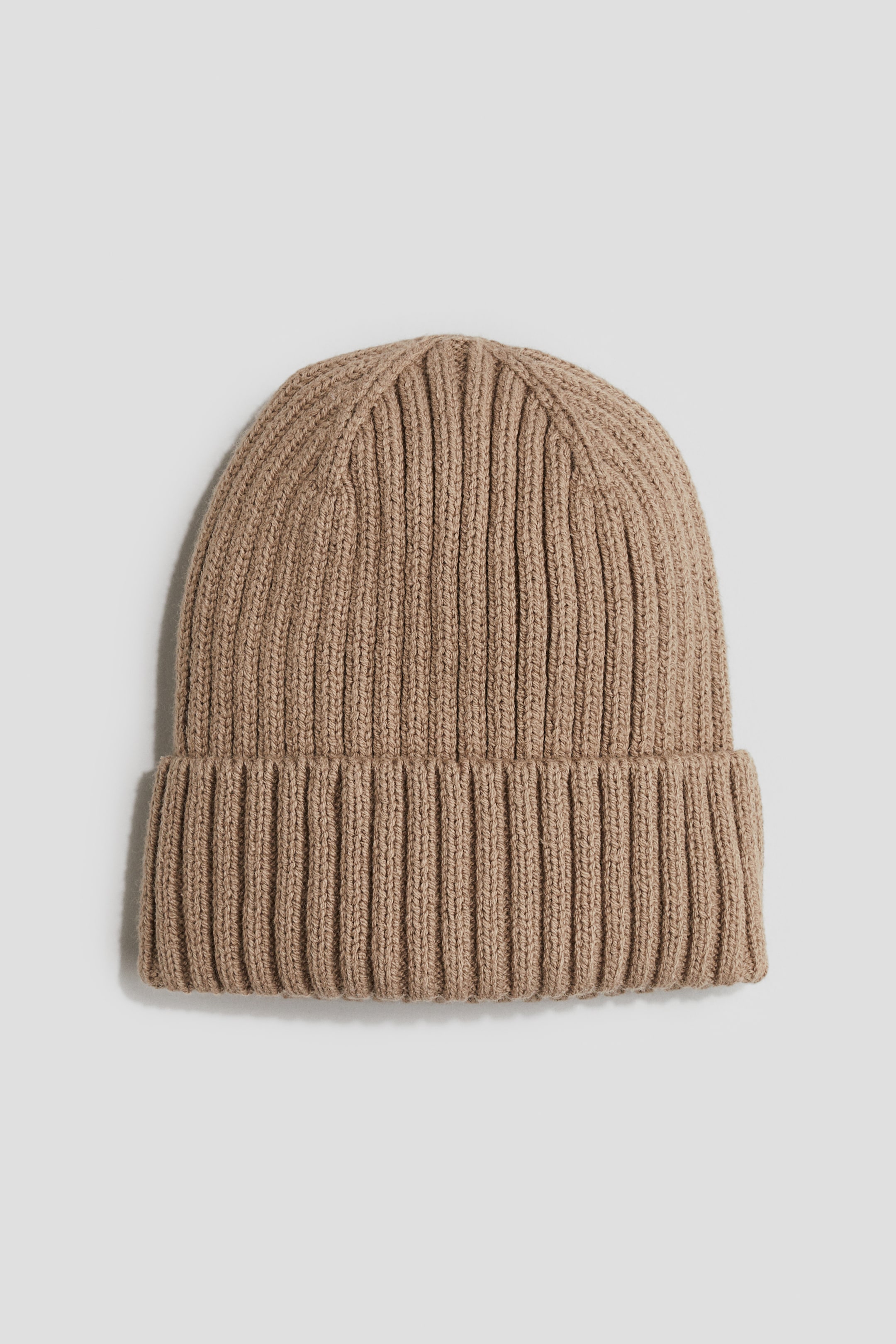 Rib-Knit Beanie