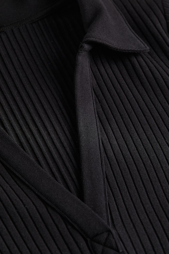 H&M+ Collared bodycon dress - Black - 2