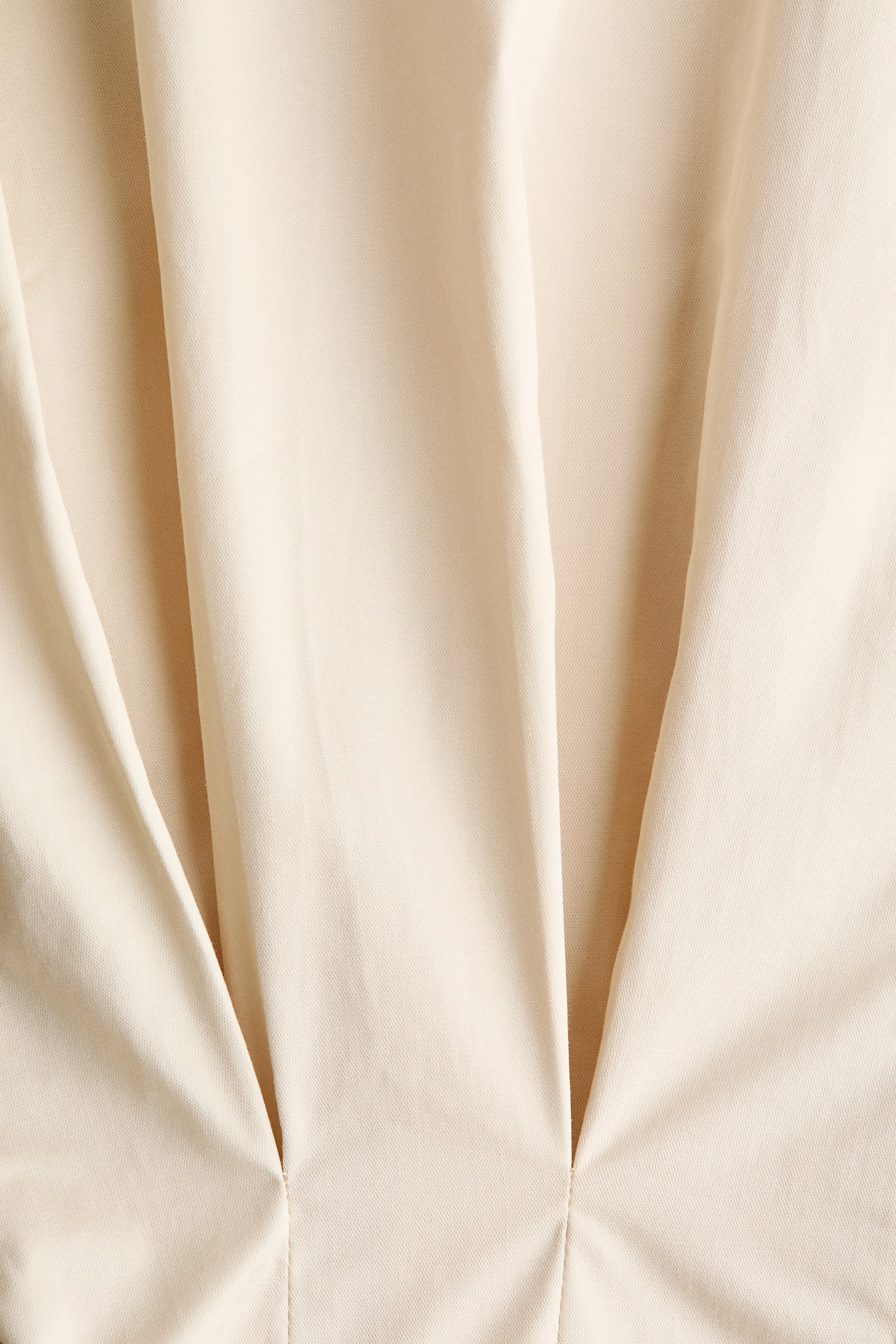 Waisted poplin shirt - Light beige - 4