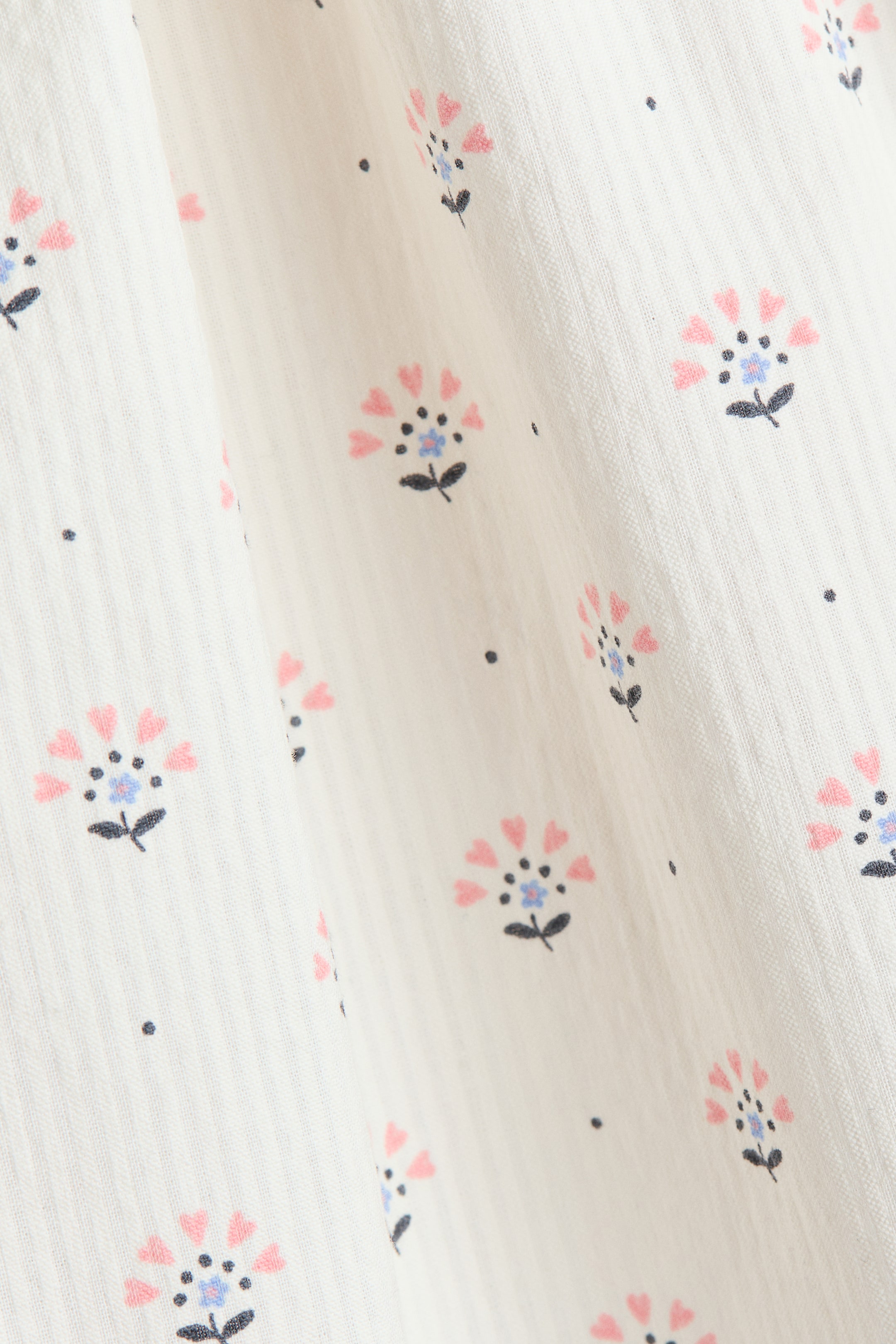 Patterned Empire-Waist Dress