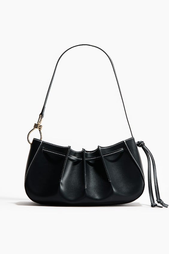 Женские сумки H&M Pleated Shoulder Bag