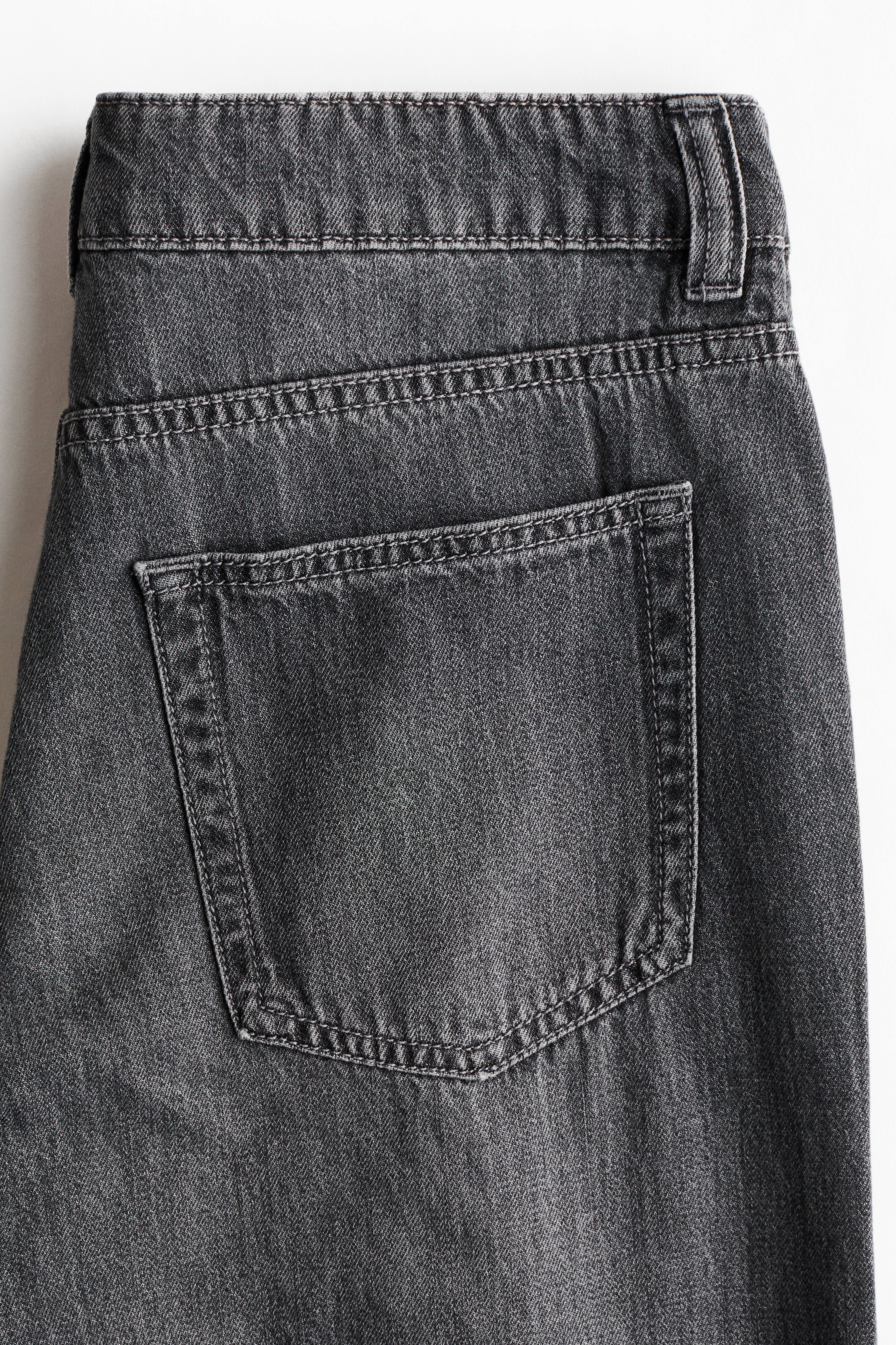 Wide-Leg Regular Waist Jeans