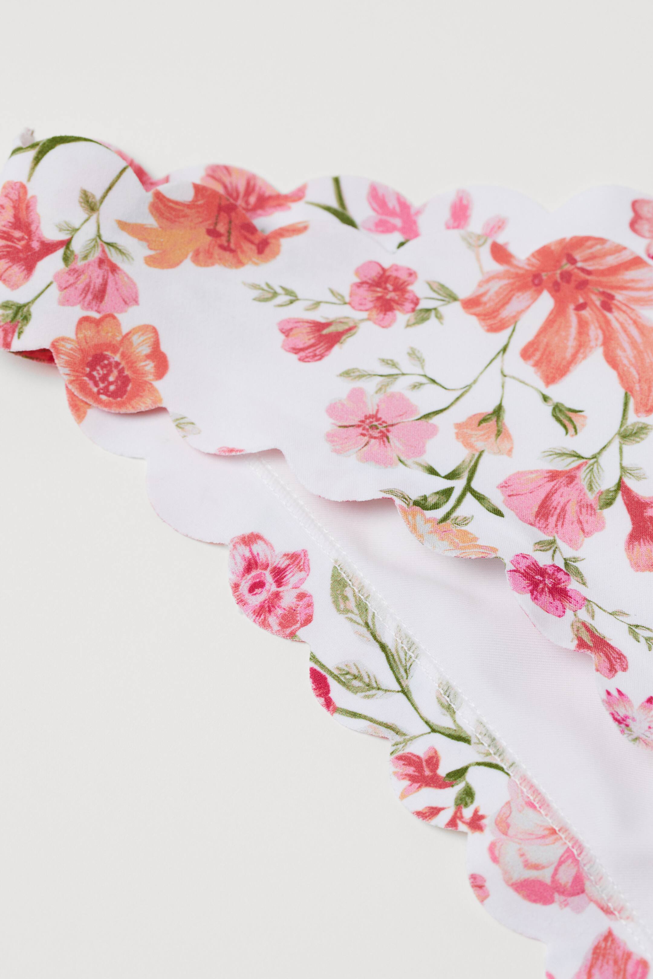 View larger image: Bikini bottoms - White/Floral - Ladies | H&M IN 2