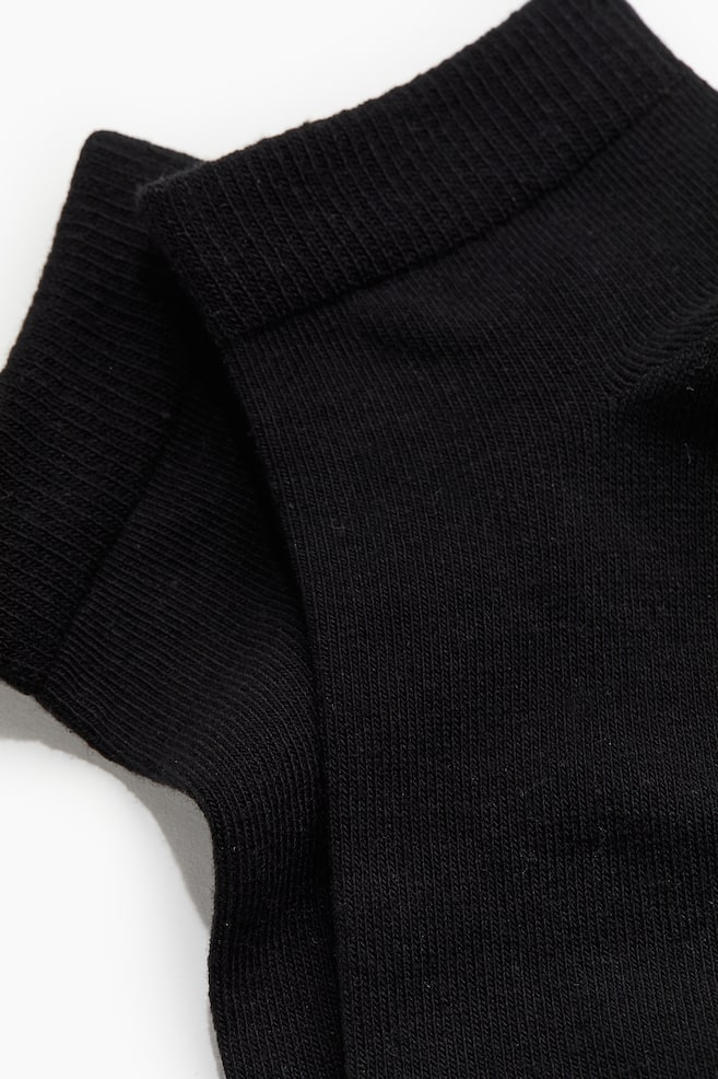5-pack Ankle Socks-Black - 3