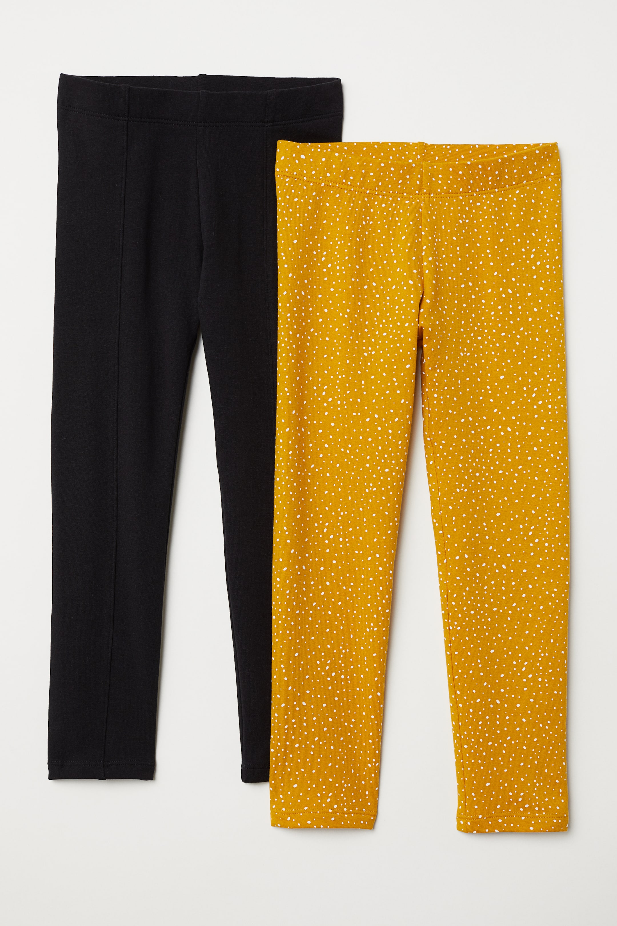 2-pack sturdy jersey leggings