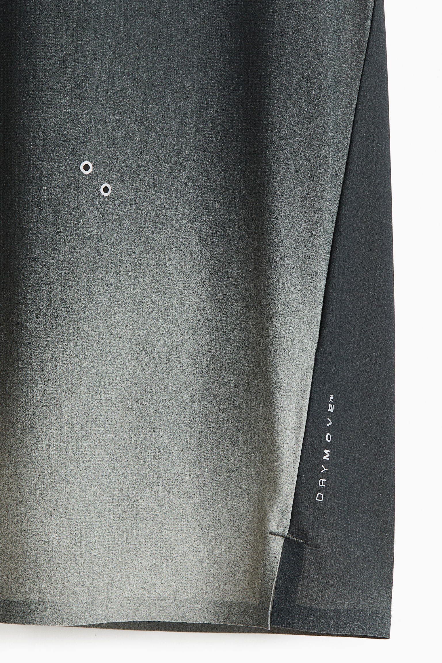 Lightweight Cooling Running T-shirt - Dark grey/White/Dark grey/Light dusty green - 4